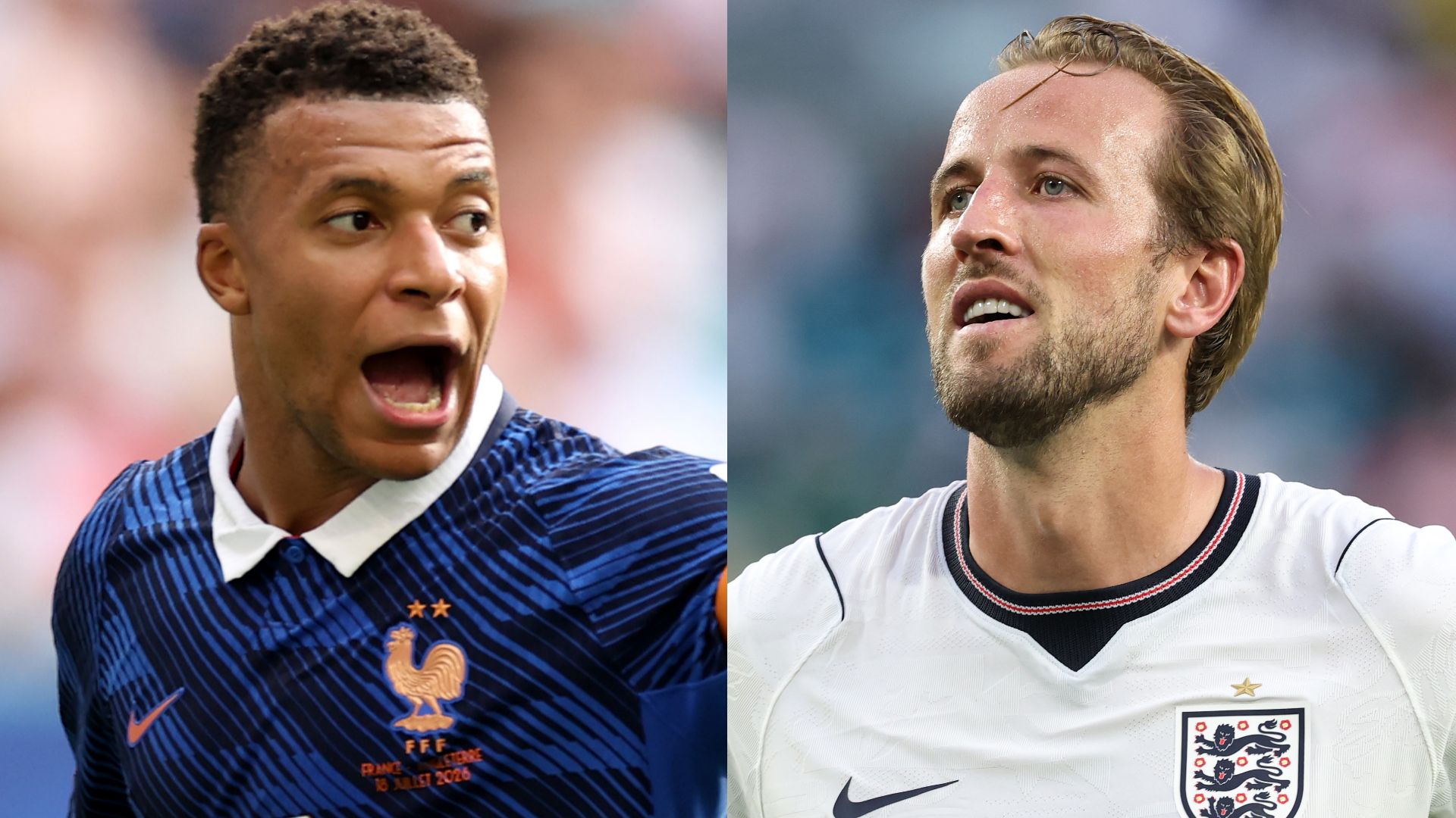 Kylian Mbappe Harry Kane 2026 France England