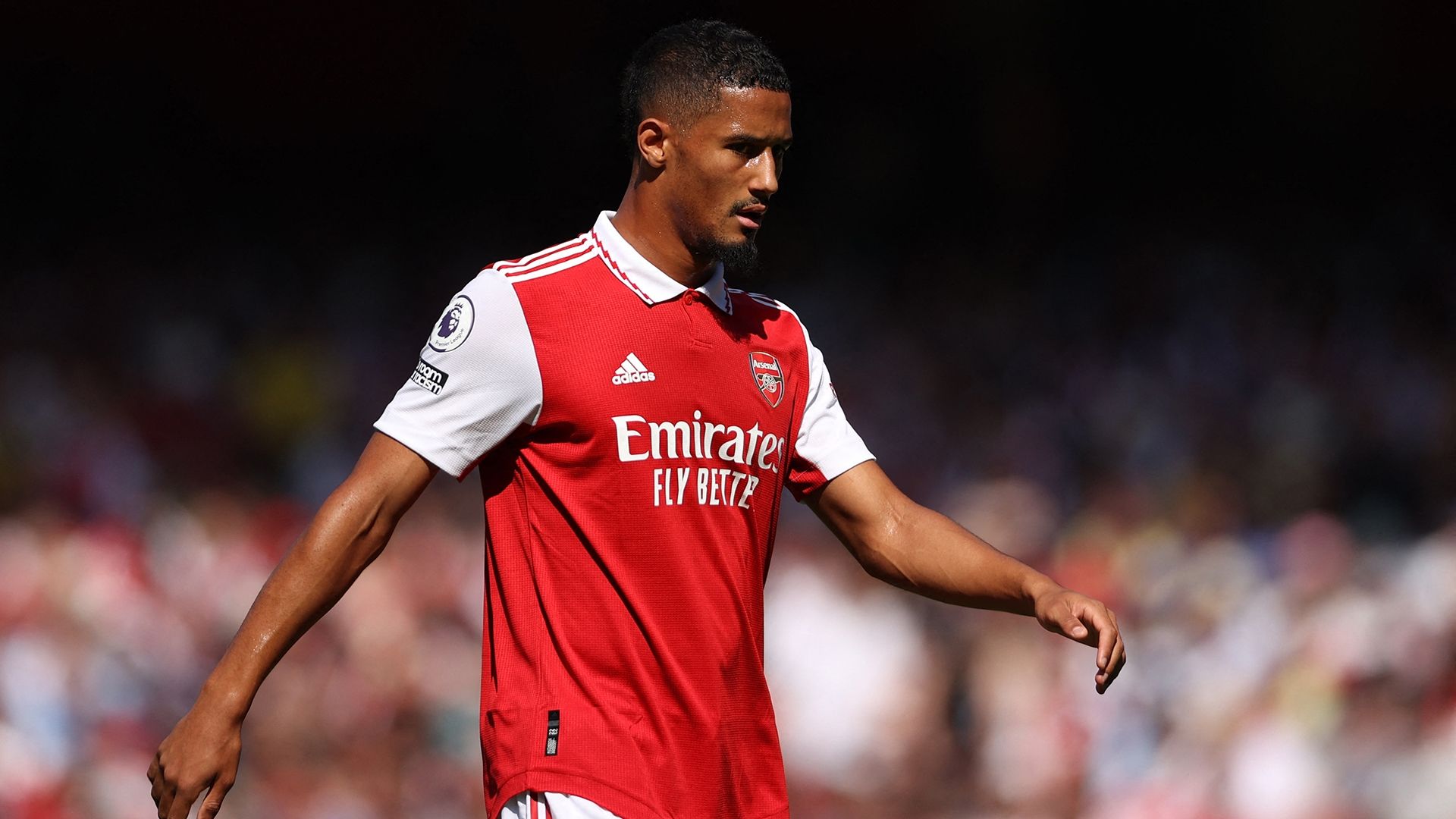 William Saliba Arsenal Leicester 2022-23