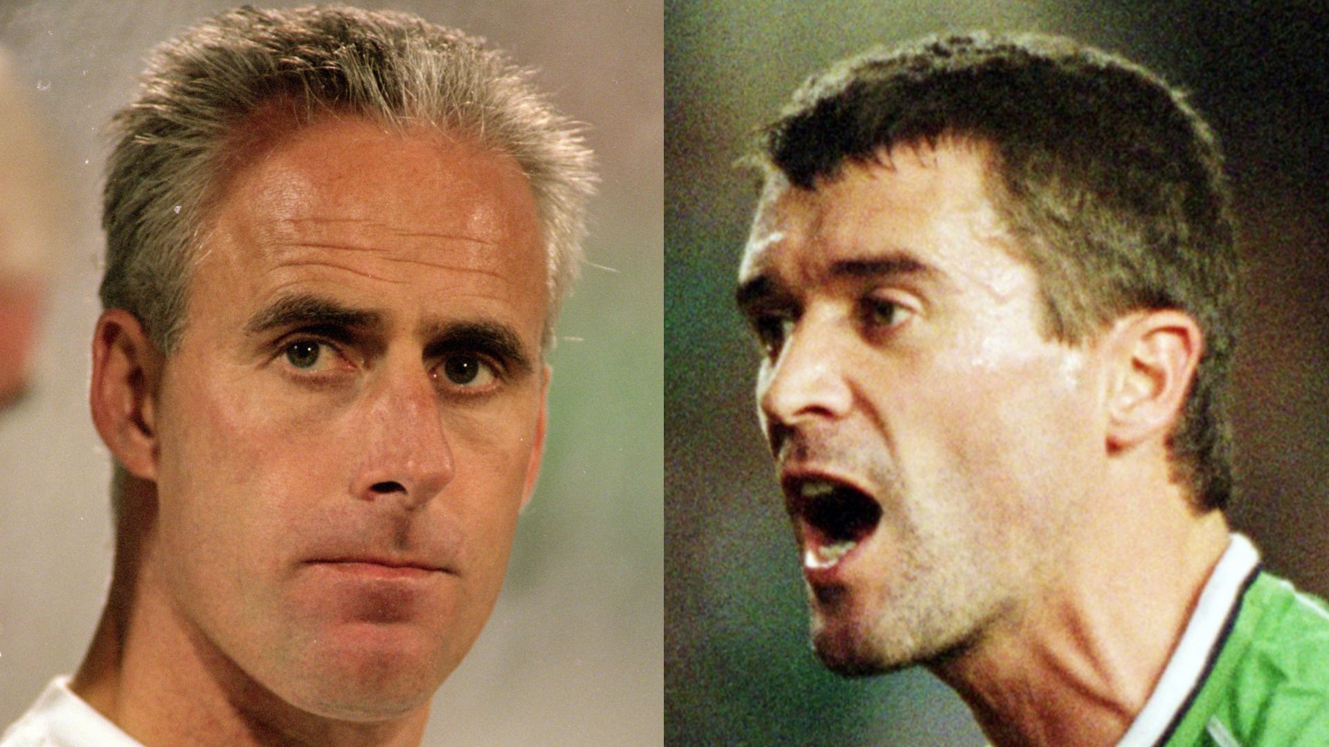 Mick McCarthy Roy Keane Ireland split