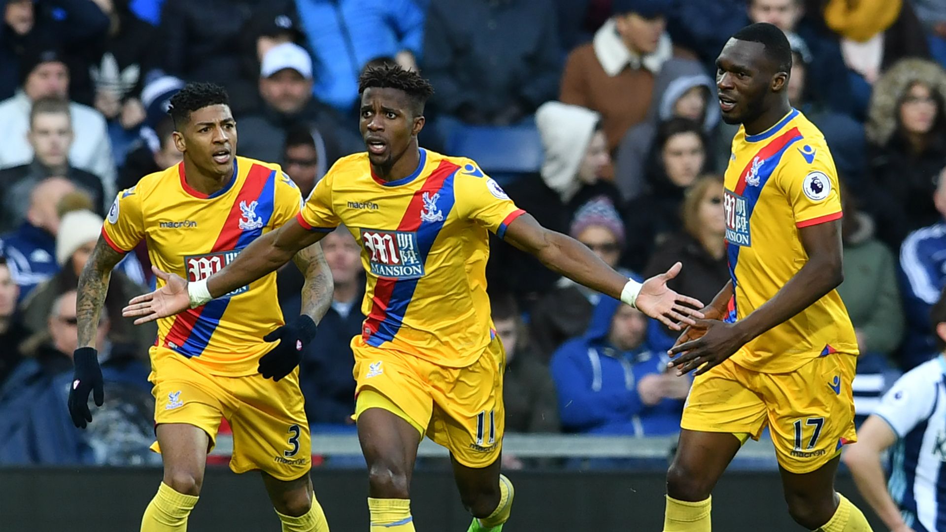 Wilfried Zaha West Brom Crystal Palace