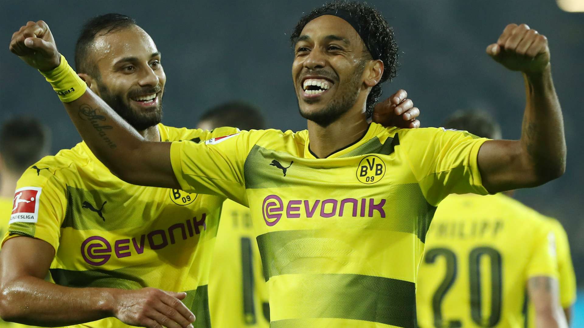 Pierre-Emerick Aubameyang Borussia Dortmund 23092017