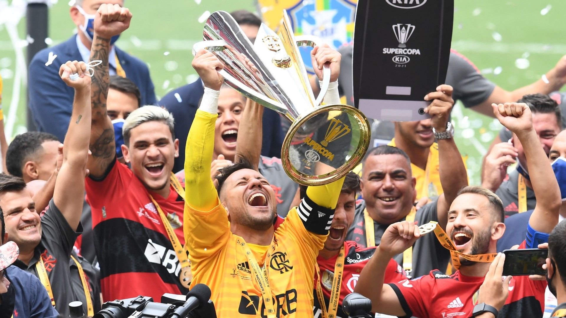 Diego Alves Flamengo Palmeiras Supercopa do Brasil 2021 11 04 2021