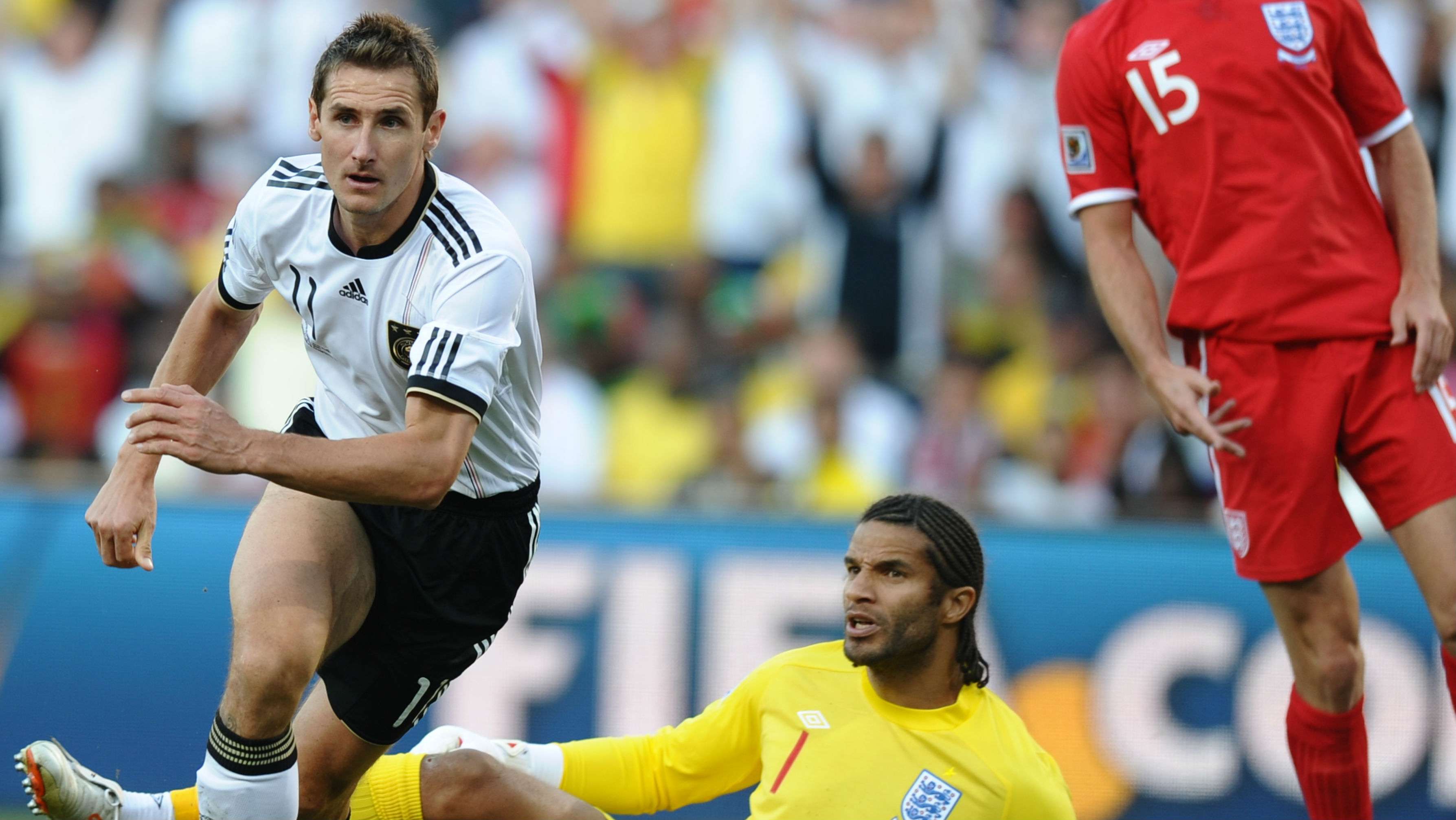 Miroslav Klose Germany England World Cup 27062010