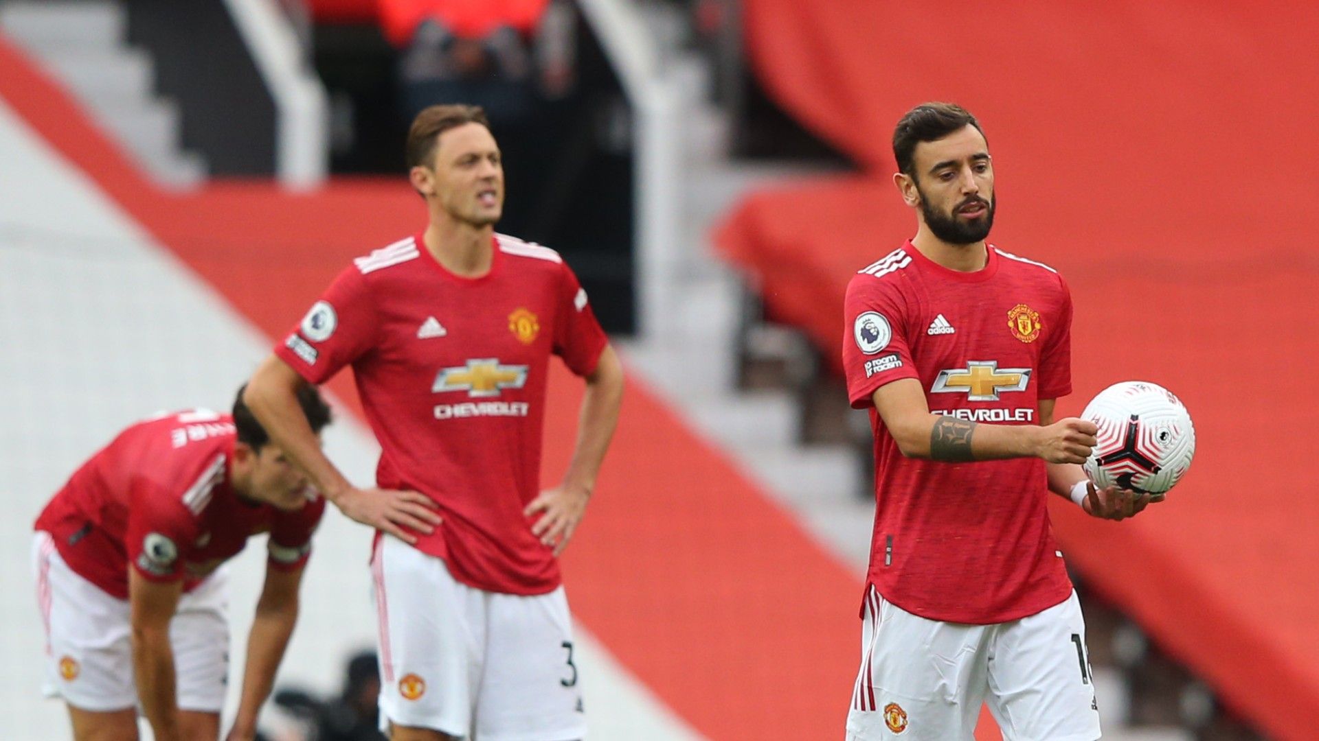 Manchester United Tottenham Fernandes Matic 2020