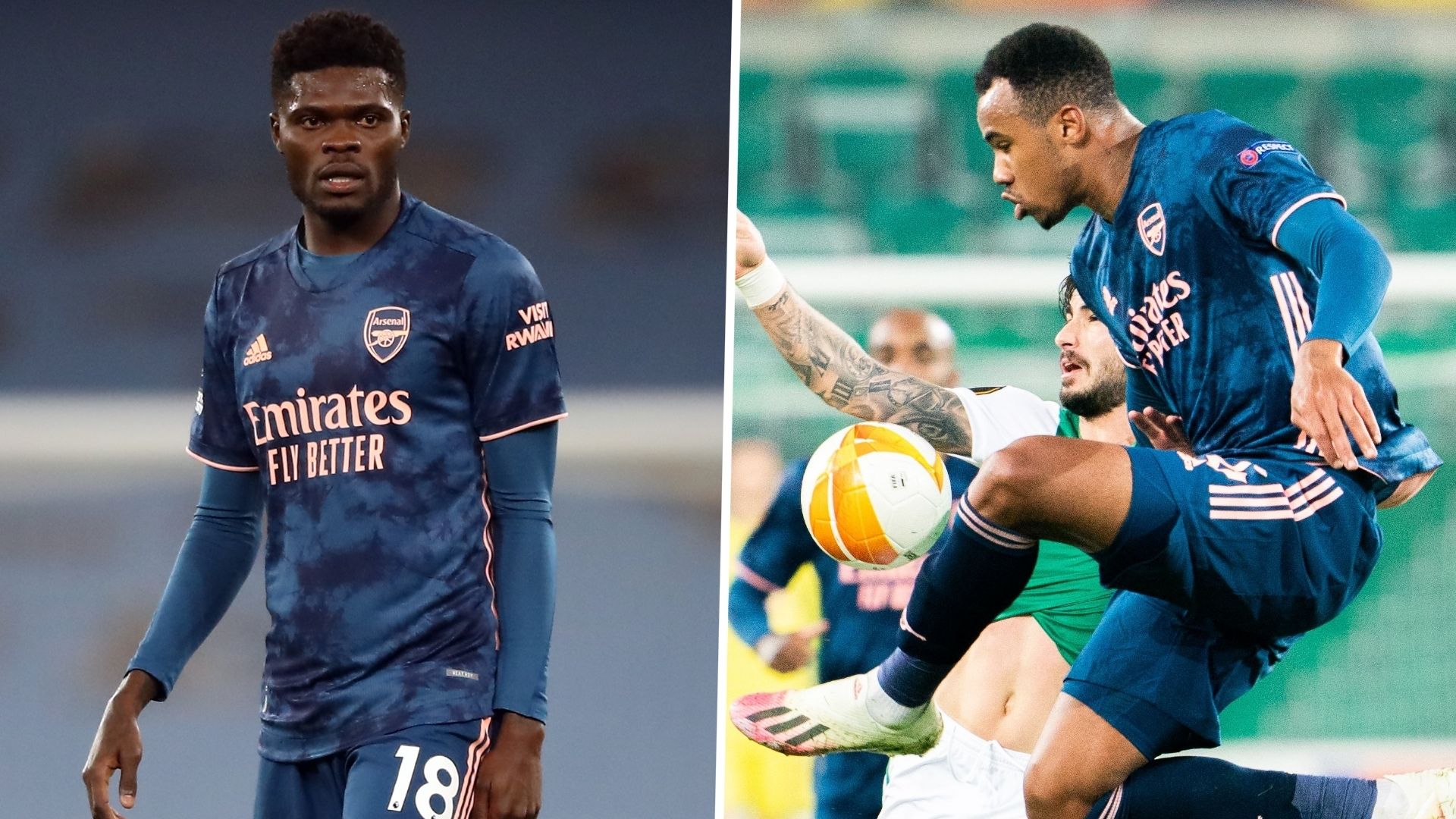 Thomas Partey Gabriel Arsenal GFX