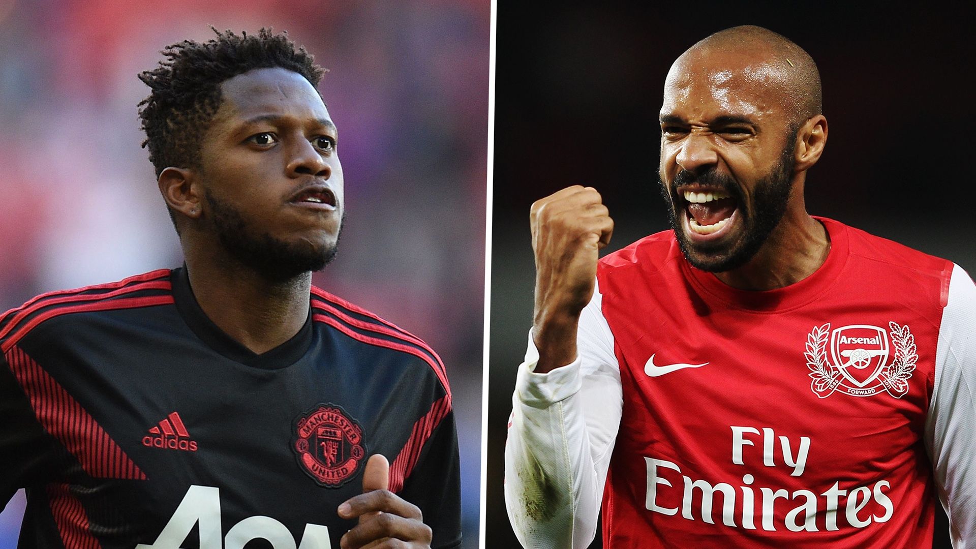 Fred Man Utd Thierry Henry Arsenal