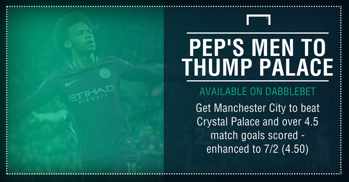 Man City Crystal Palace graphic