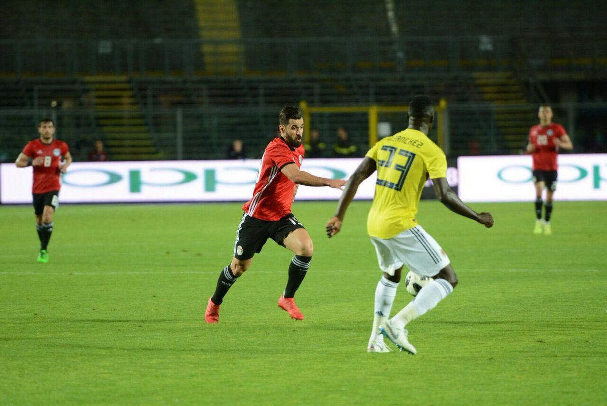 منتخب مصر وكولومبيا