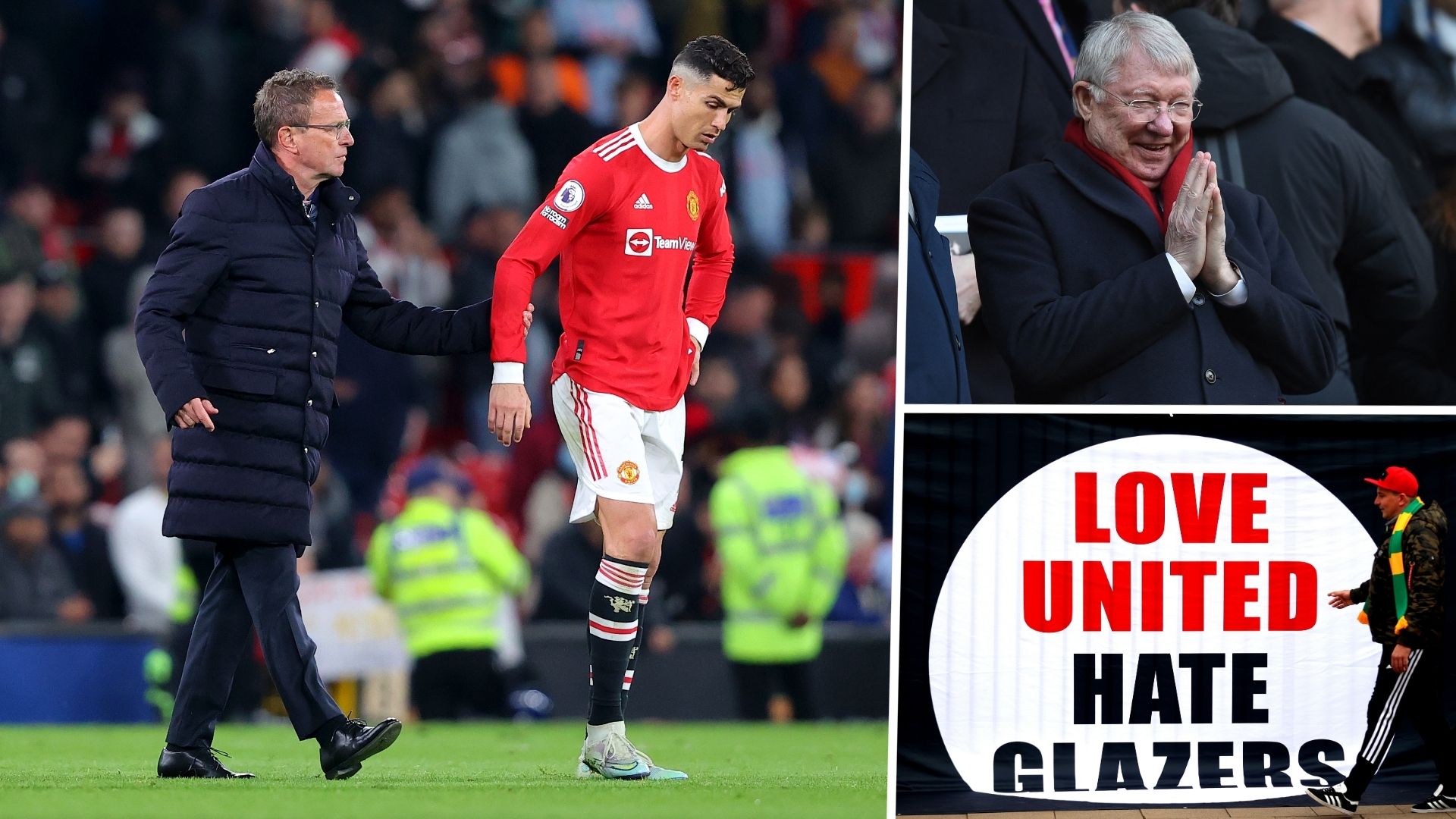 Manchester United Glazers Alex Ferguson Ralf Rangnick Cristiano Ronaldo