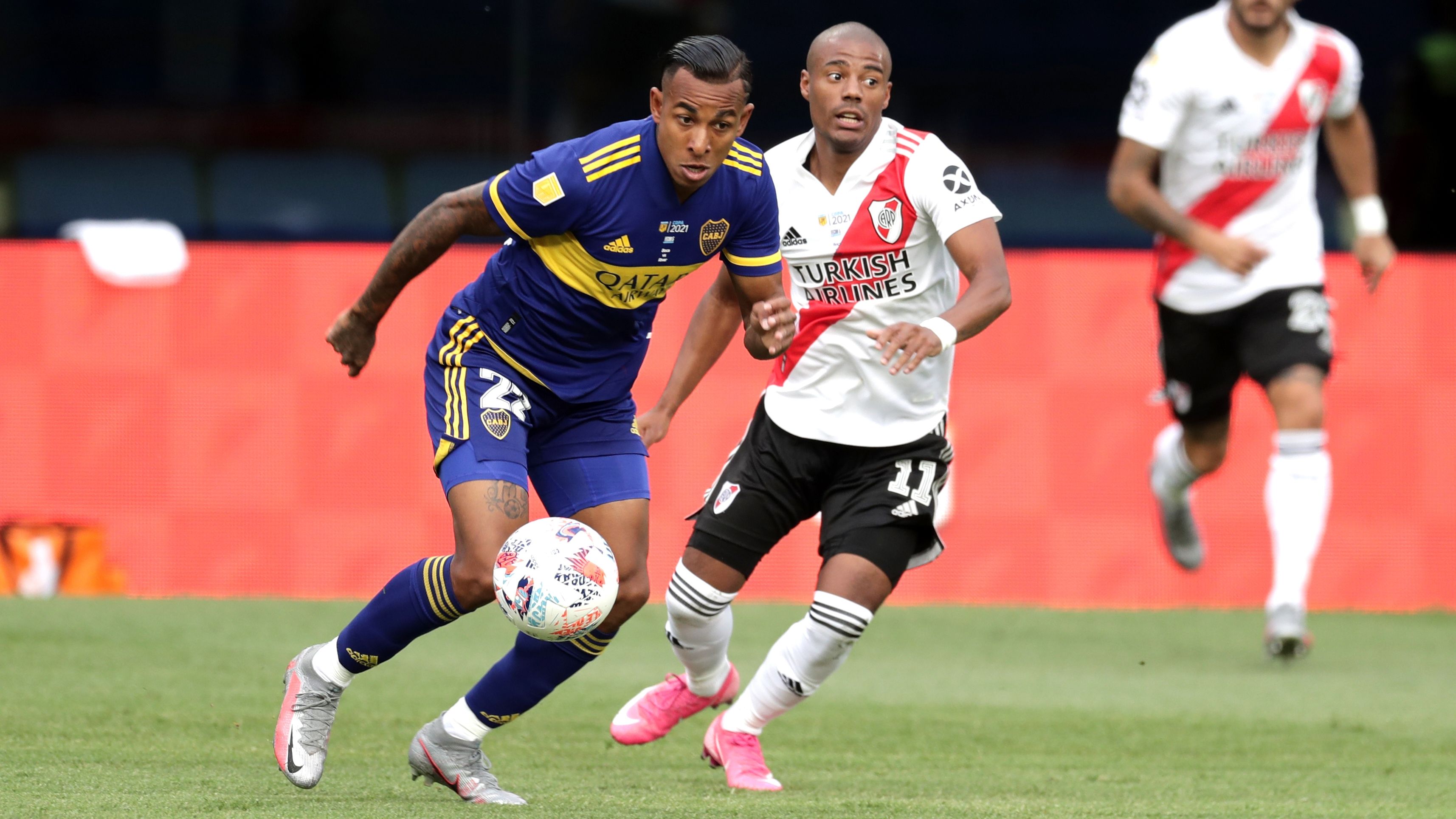 Sebastian Villa Nicolas De la Cruz Boca River Copa Liga Profesional 14032021