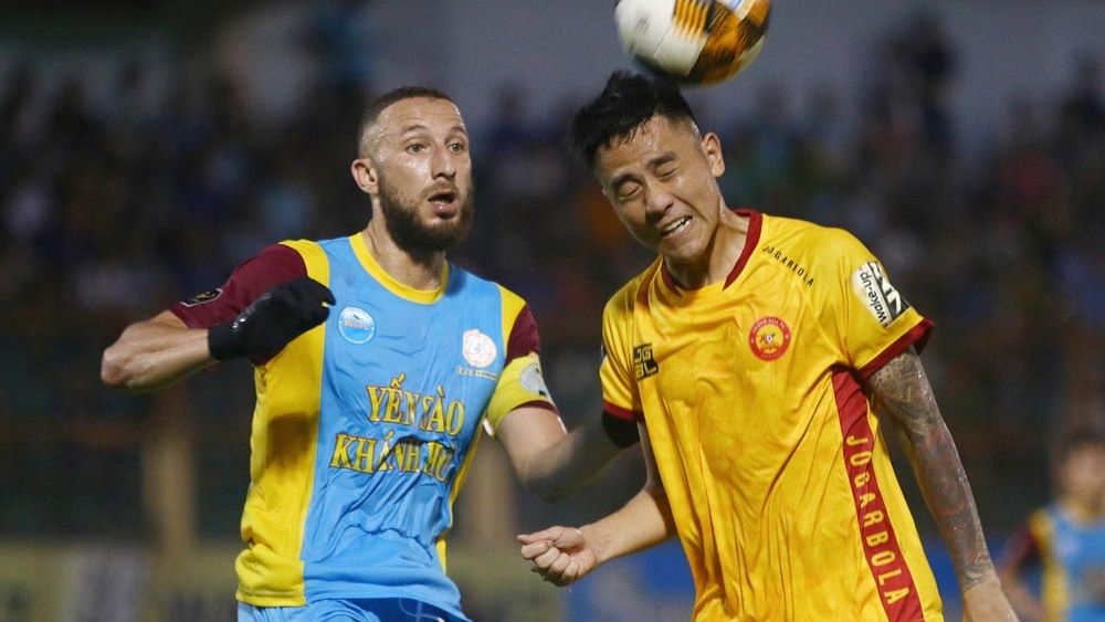 Chaher Zarour Sanna Khanh Hoa BVN vs Thanh Hoa Round 14 V.League 2019