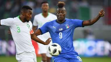Mario Balotelli Italy Saudi Arabia