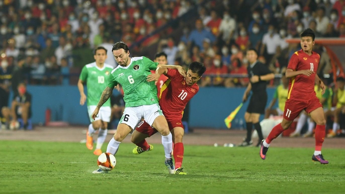Marc Klok Ly Cong Hoang Anh U23 Vietnam U23 Indonesia SEA Games 31 06052022