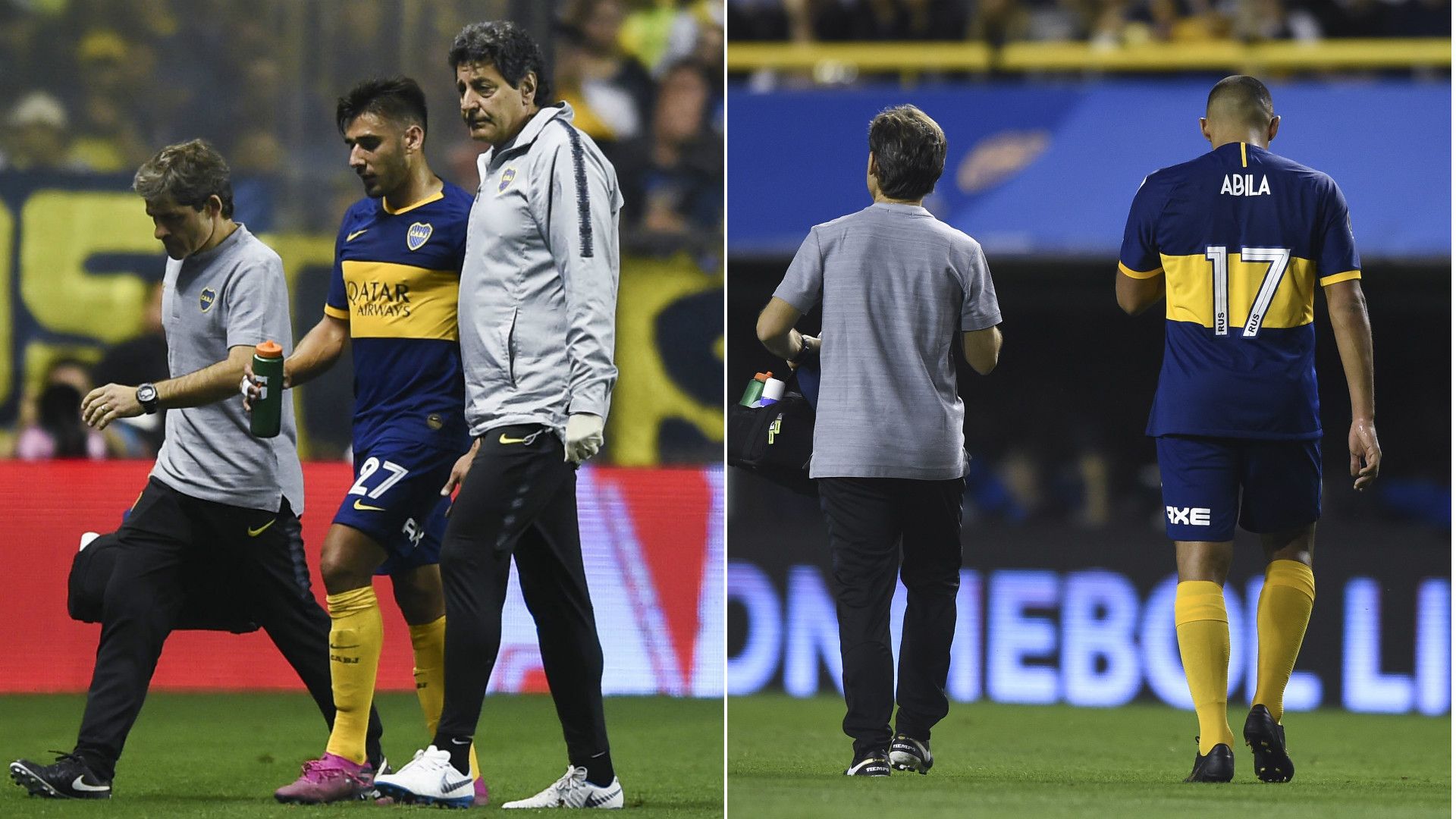 Eduardo Salvio Ramon Abila Lesion Boca 28082019