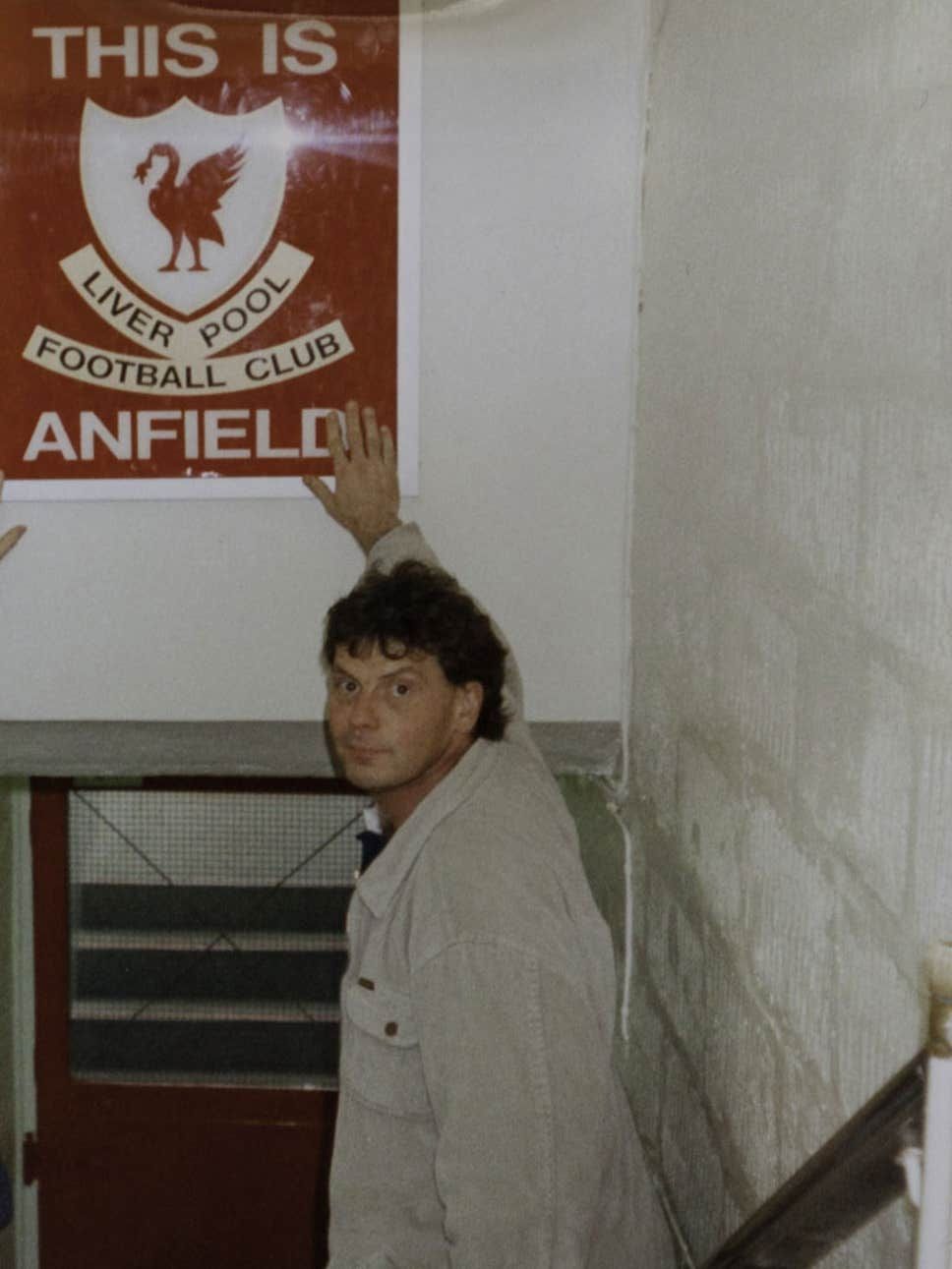 Liverpool supporter Stephen Whittle