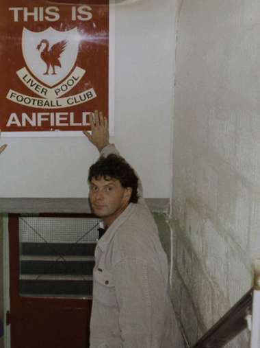 Liverpool supporter Stephen Whittle