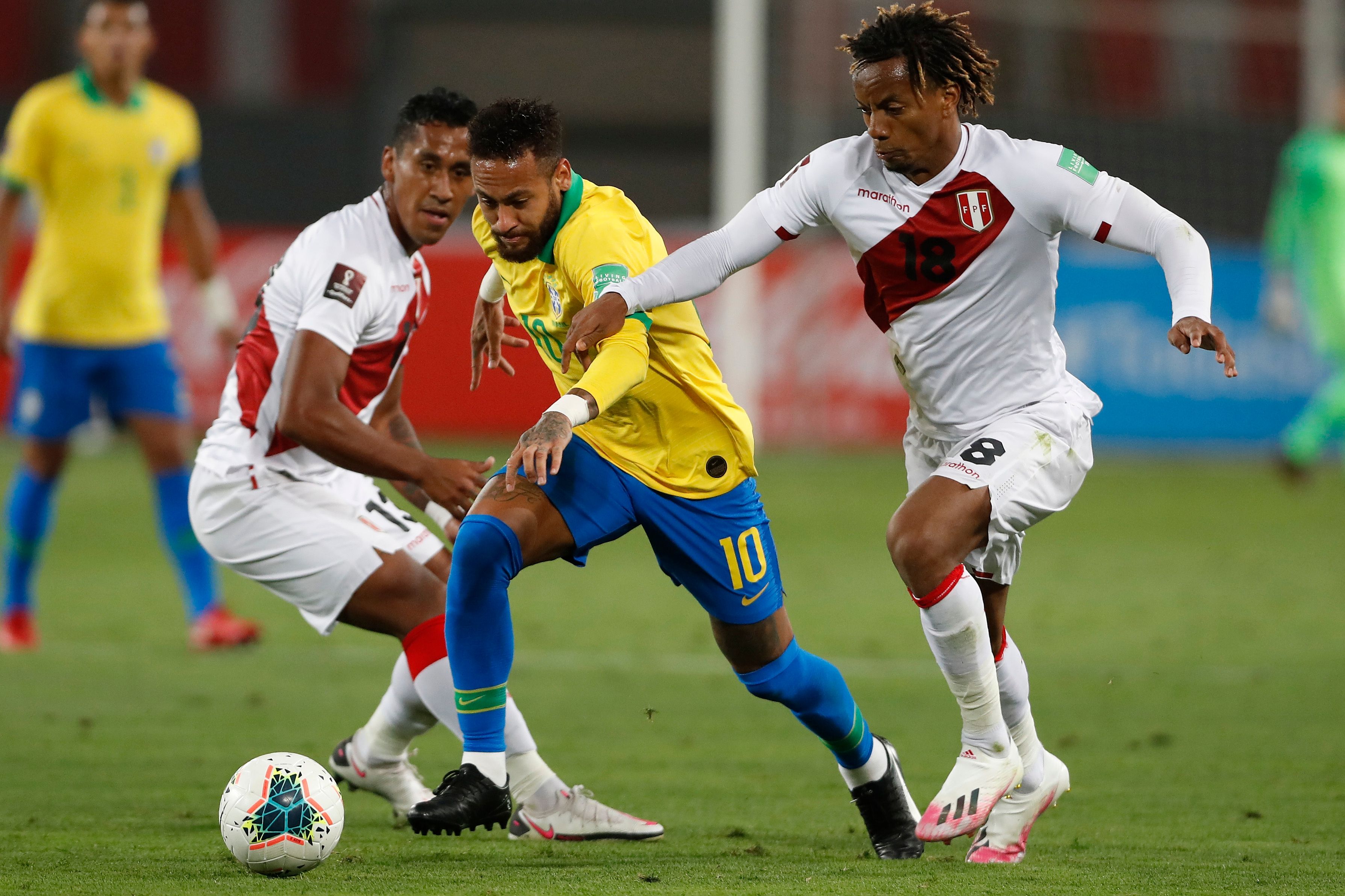 Neymar Peru Brazil