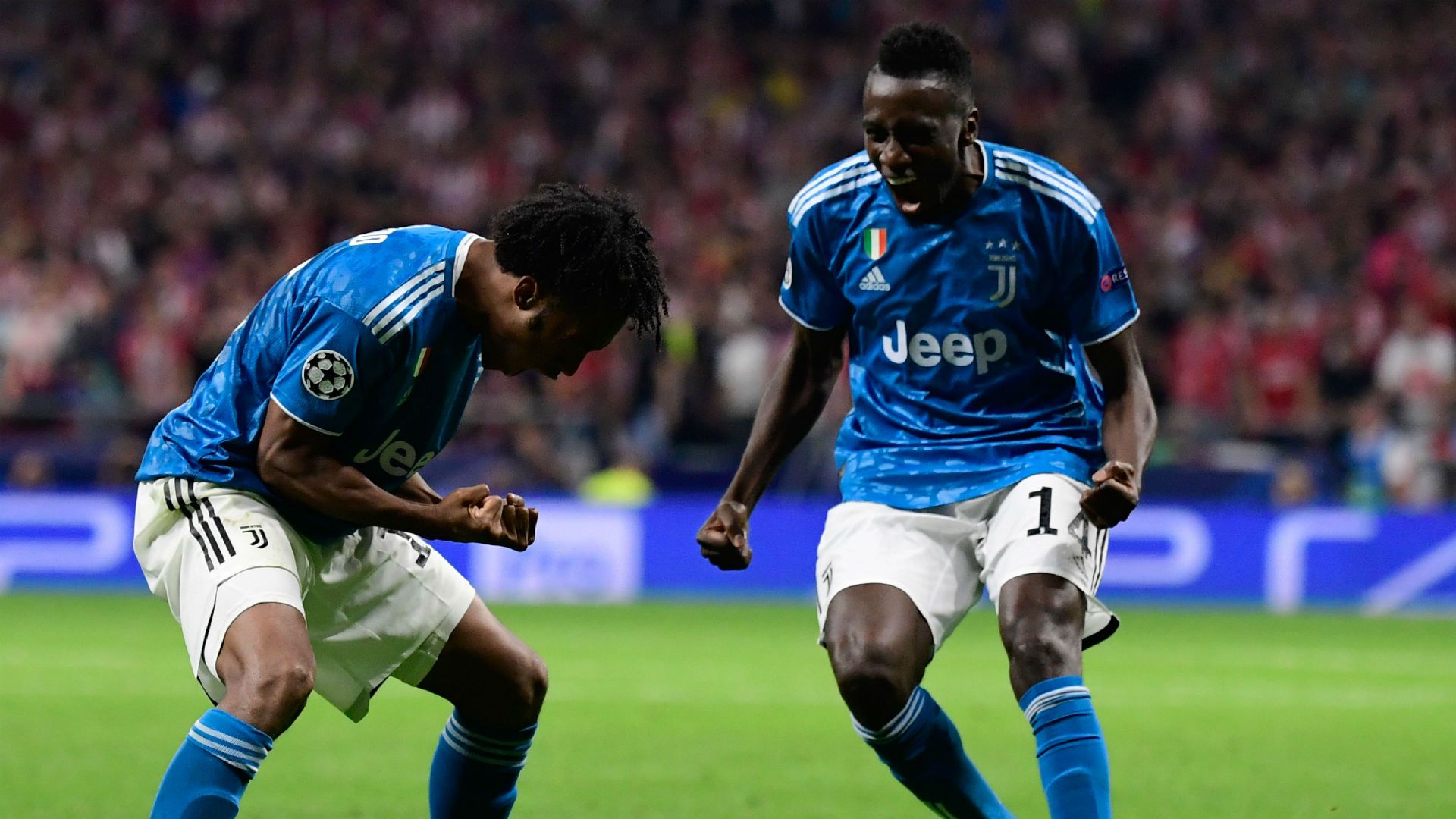 Juan Cuadrado Blaise Matuidi Atletico Madrid Juventus