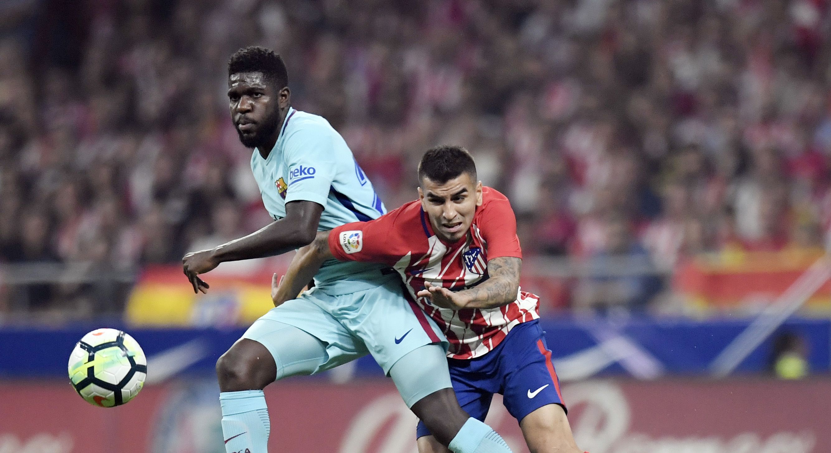 Samuel Umtiti Atletico Madrid Barcelona