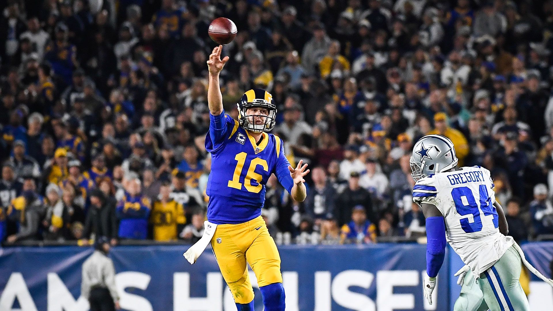 Jared Goff Los Angeles Rams Quarterback NFL-Playoffs