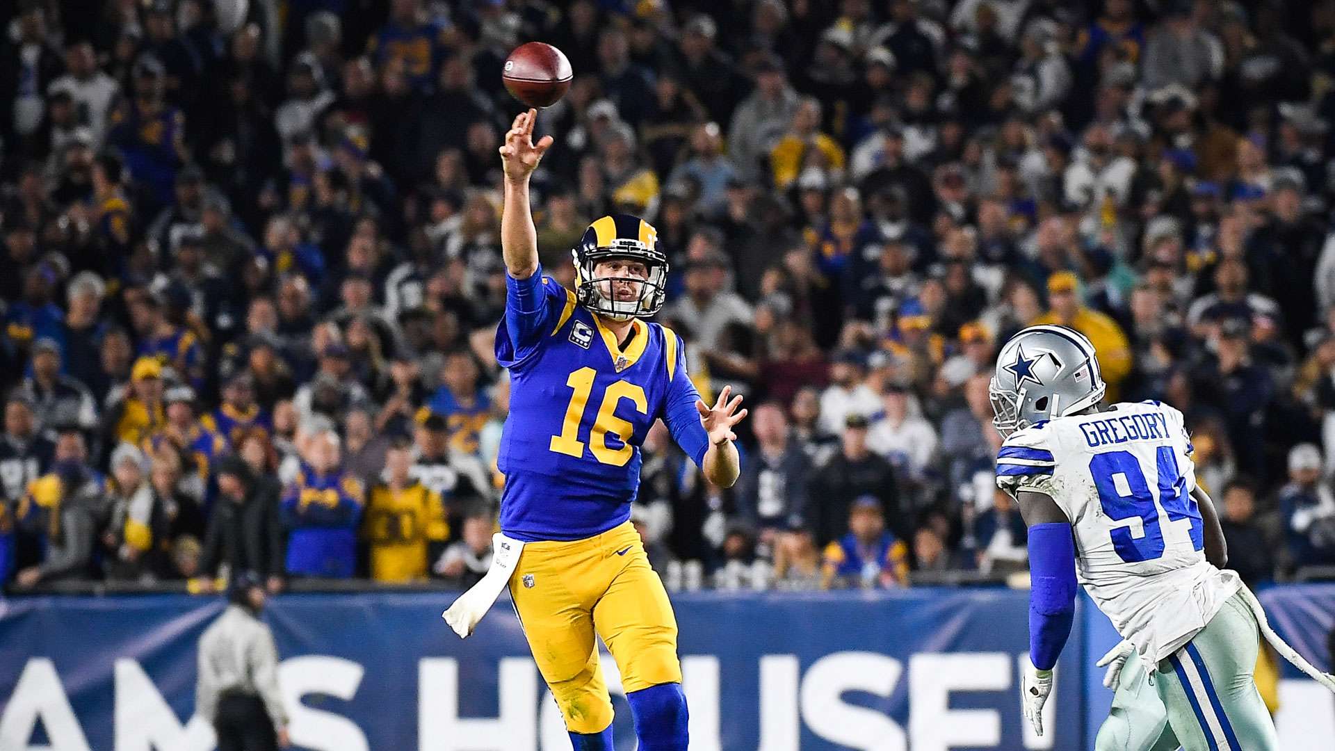Jared Goff Los Angeles Rams Quarterback NFL-Playoffs