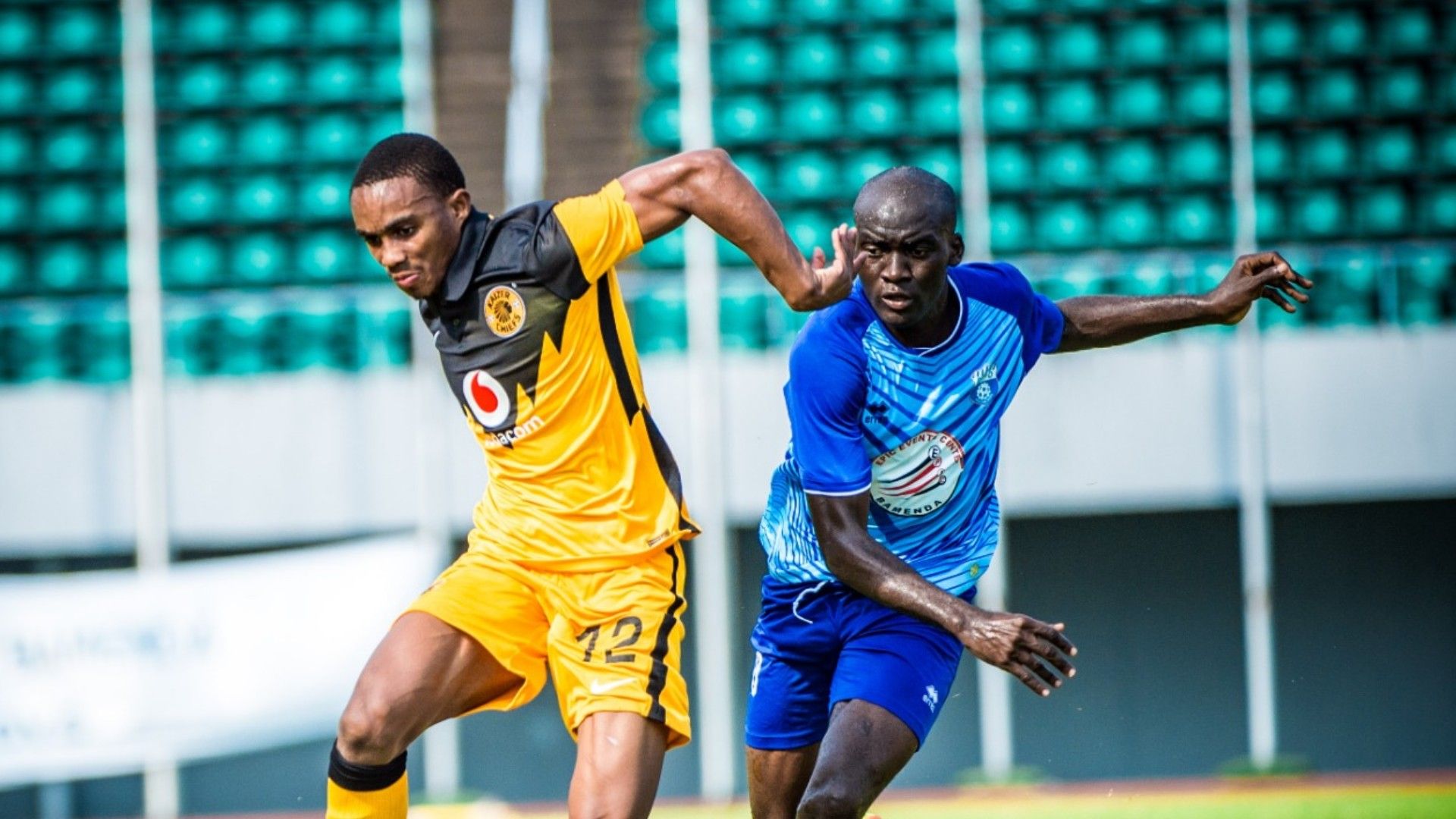 Njabulo Blom of Kaizer Chiefs against PWD Bamenda, November 2020