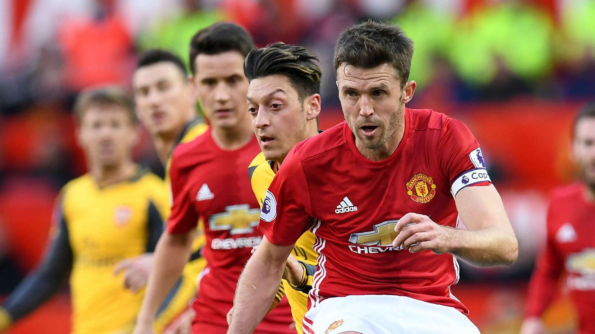 HD Michael Carrick Manchester United Mesut Ozil Arsenal