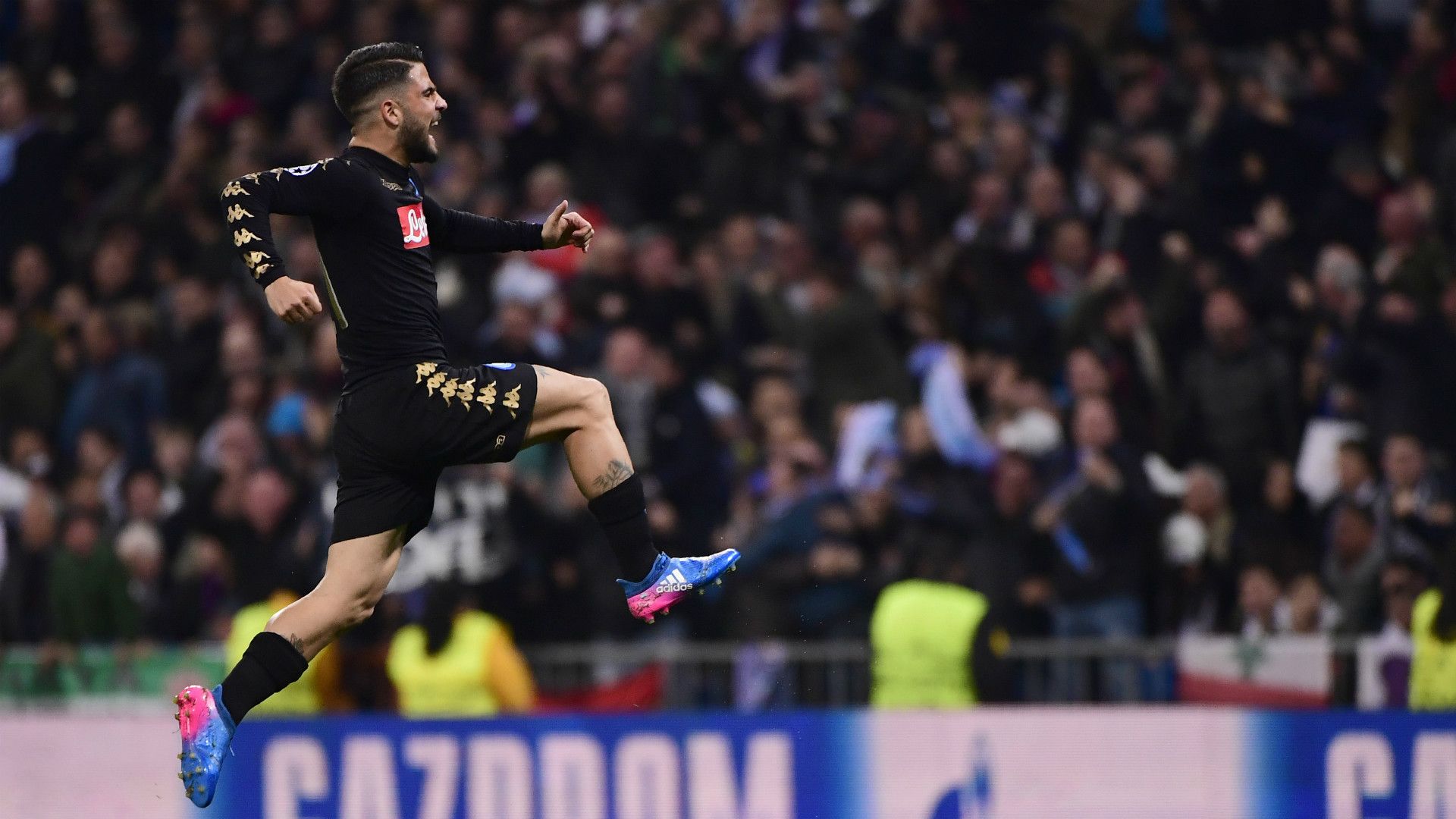 Lorenzo Insigne Real Madrid Napoli Champions League