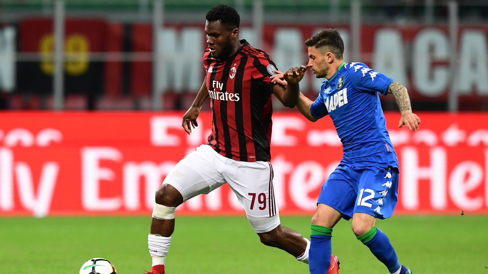 Franck Kessiè Stefano Sensi Milan Sassuolo