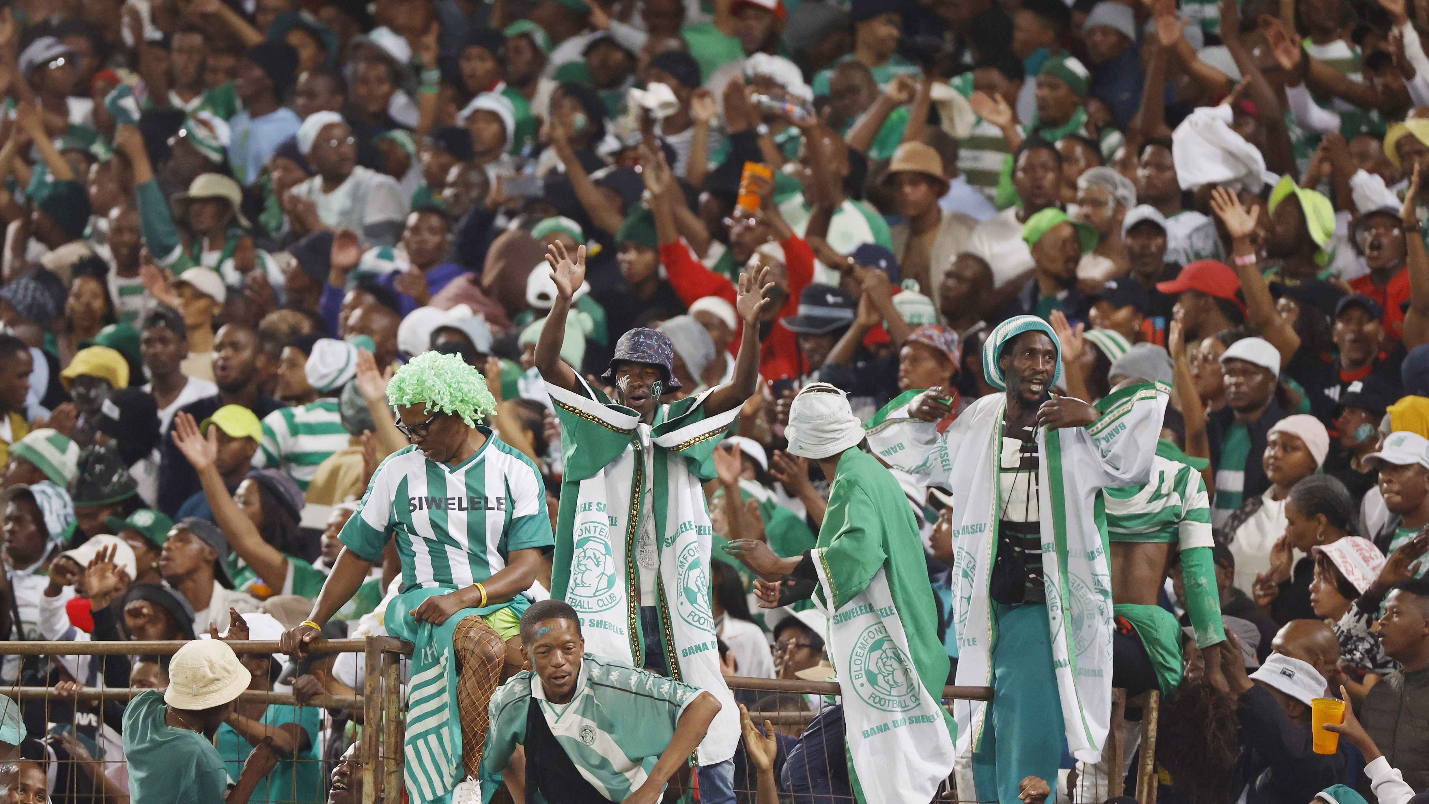 Bloemfontein Celtic fans