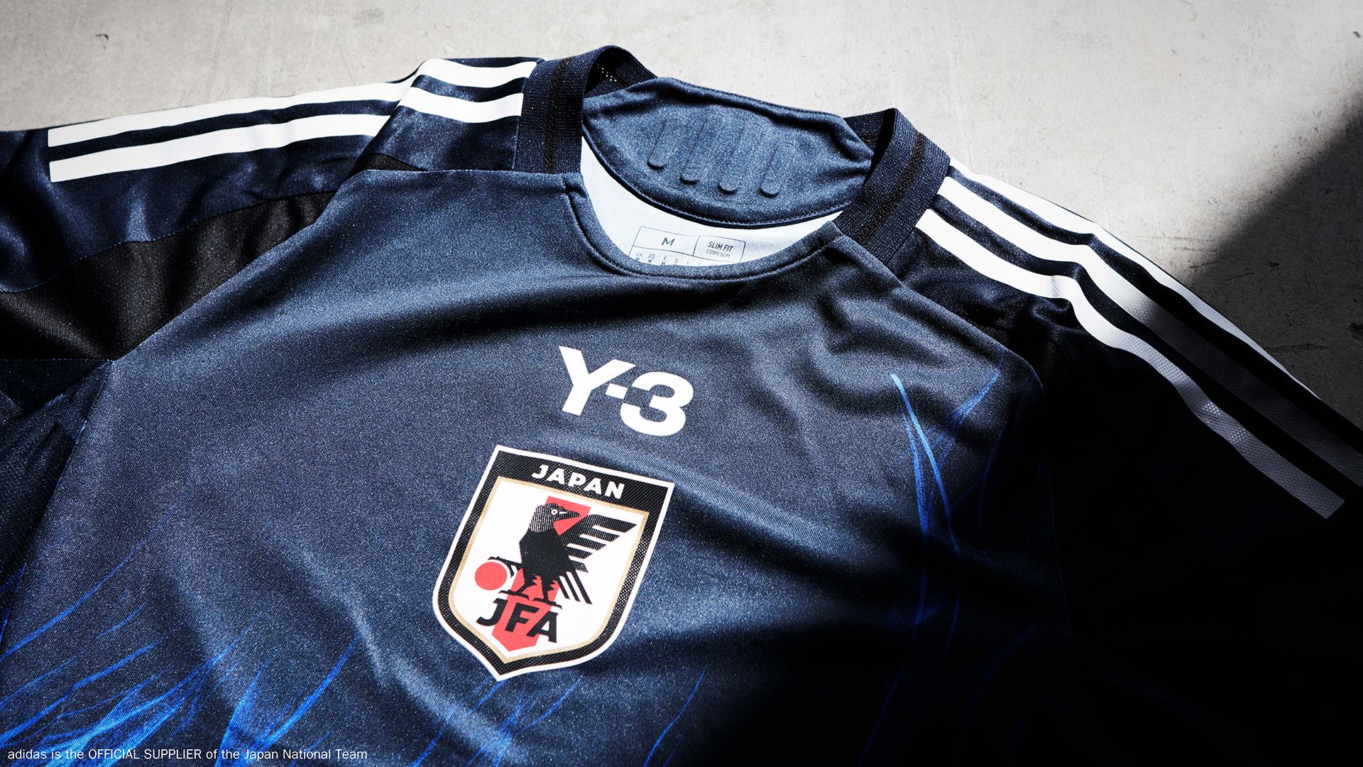 サッカー日本代表新ユニフォームが発表！ 「アディダス」と「Y-3