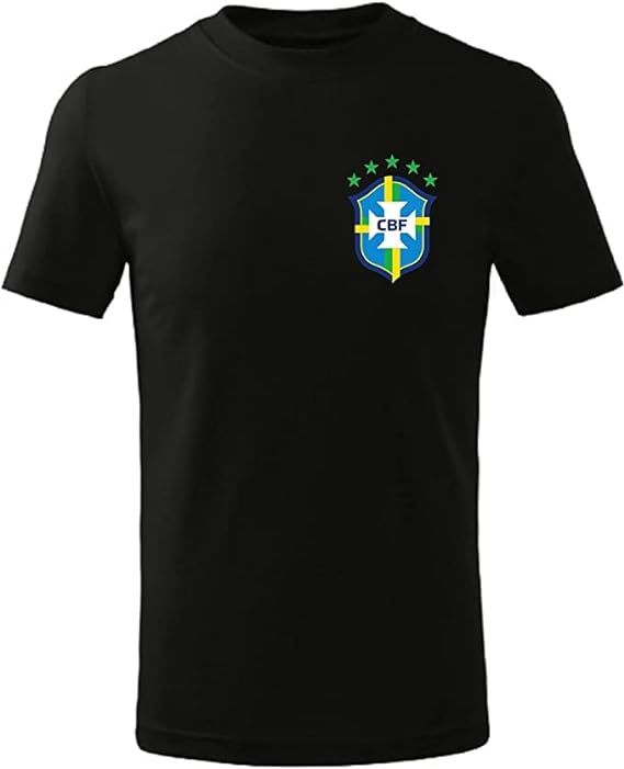 قميص مطبوع عليه شعار منتخب البرازيل