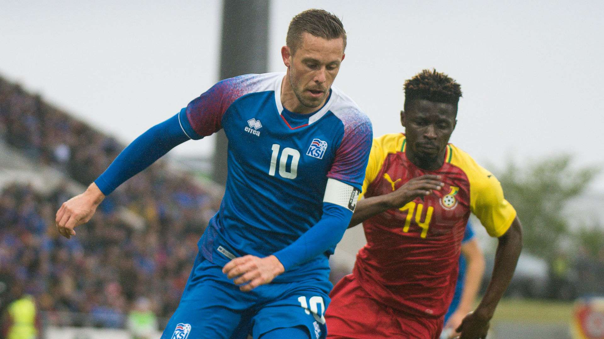 Gylfi Sigurdsson Nana Ampomah Iceland Ghana international friendly 2018