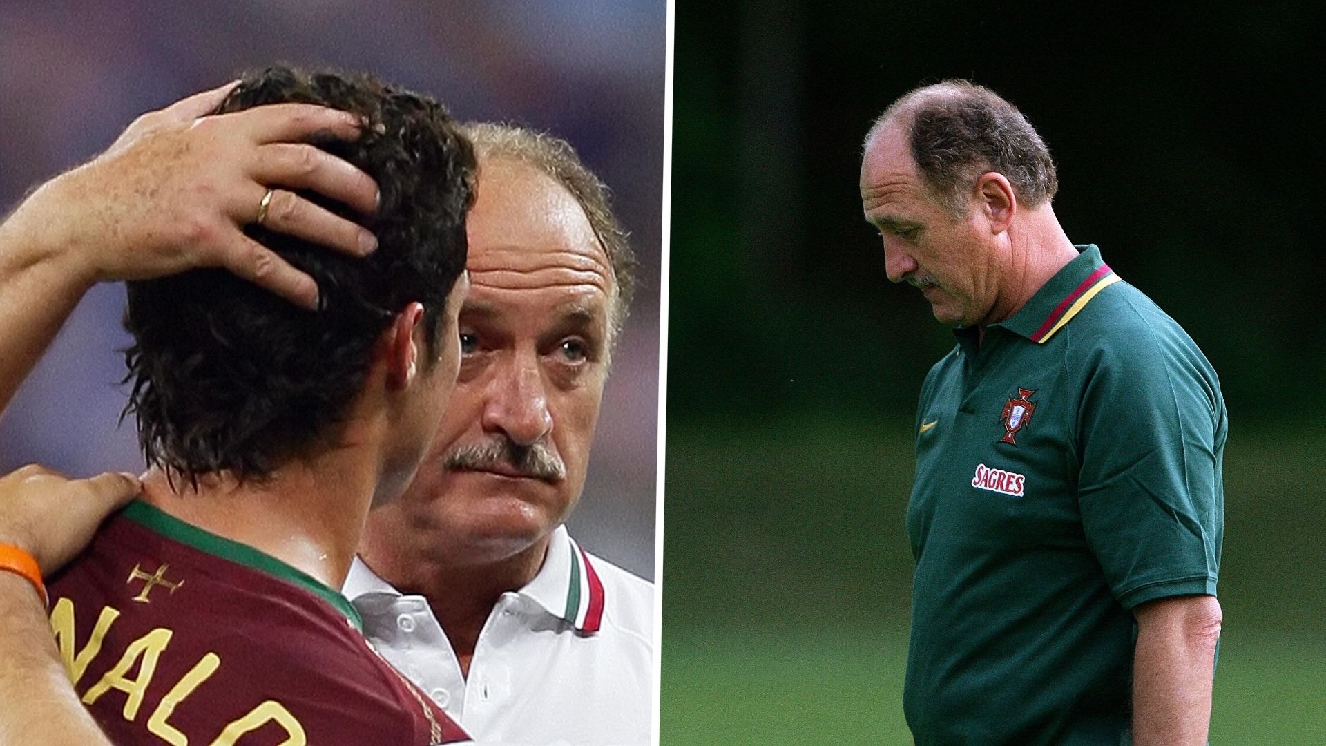 Luiz Felipe Scolari & Cristiano Ronaldo