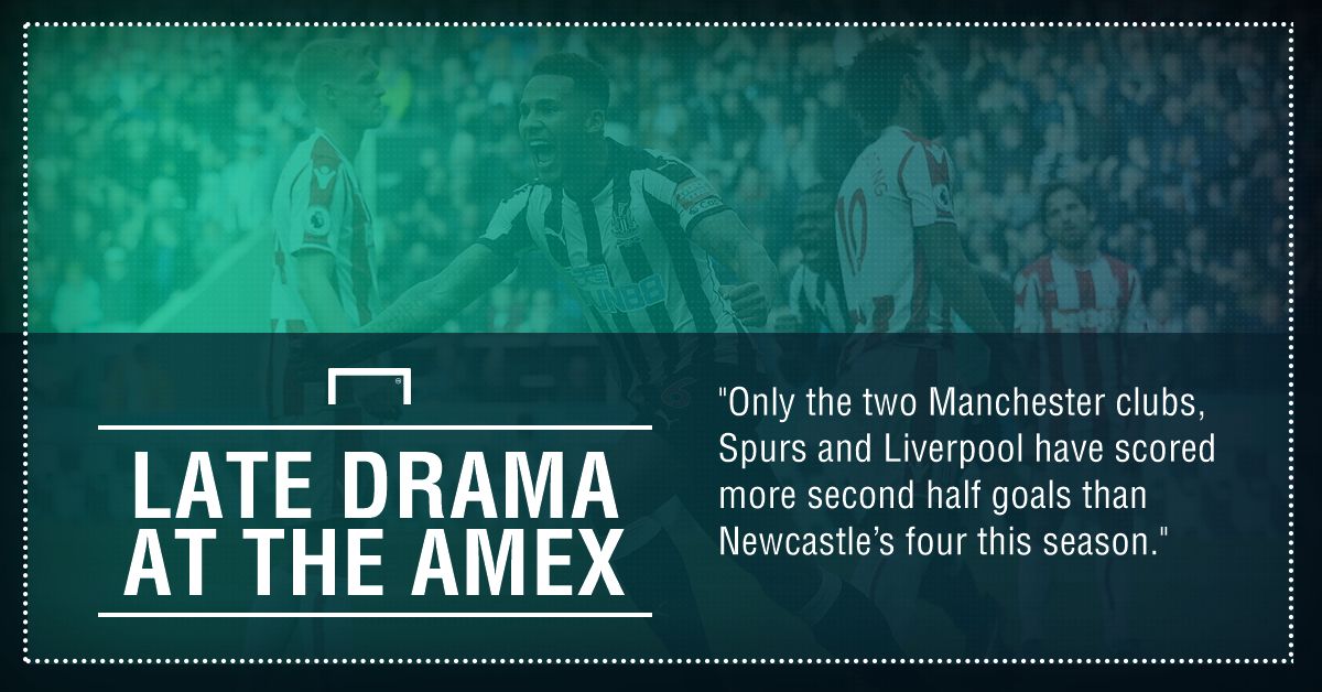 GFX FACT BRIGHTON V NEWCASTLE