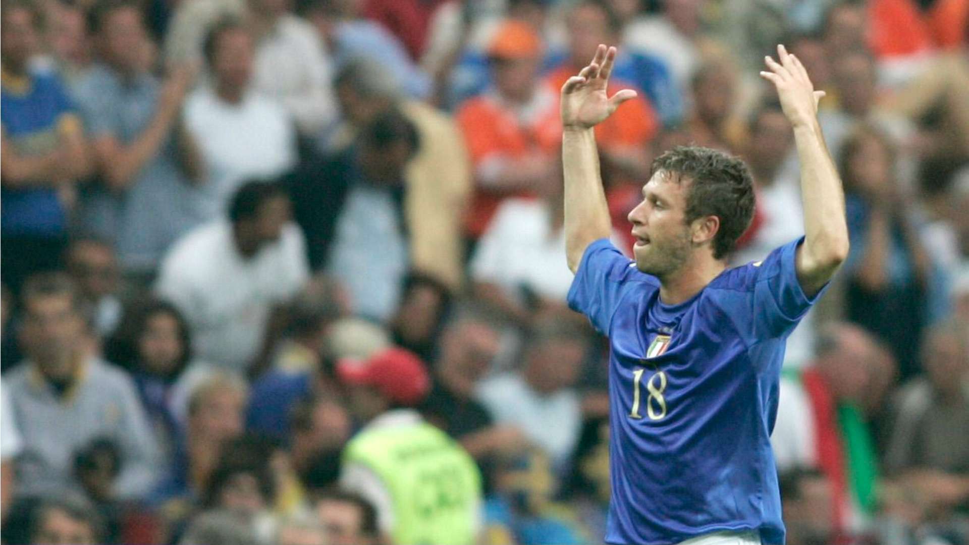 Euro 2004 Italy Sweden Cassano