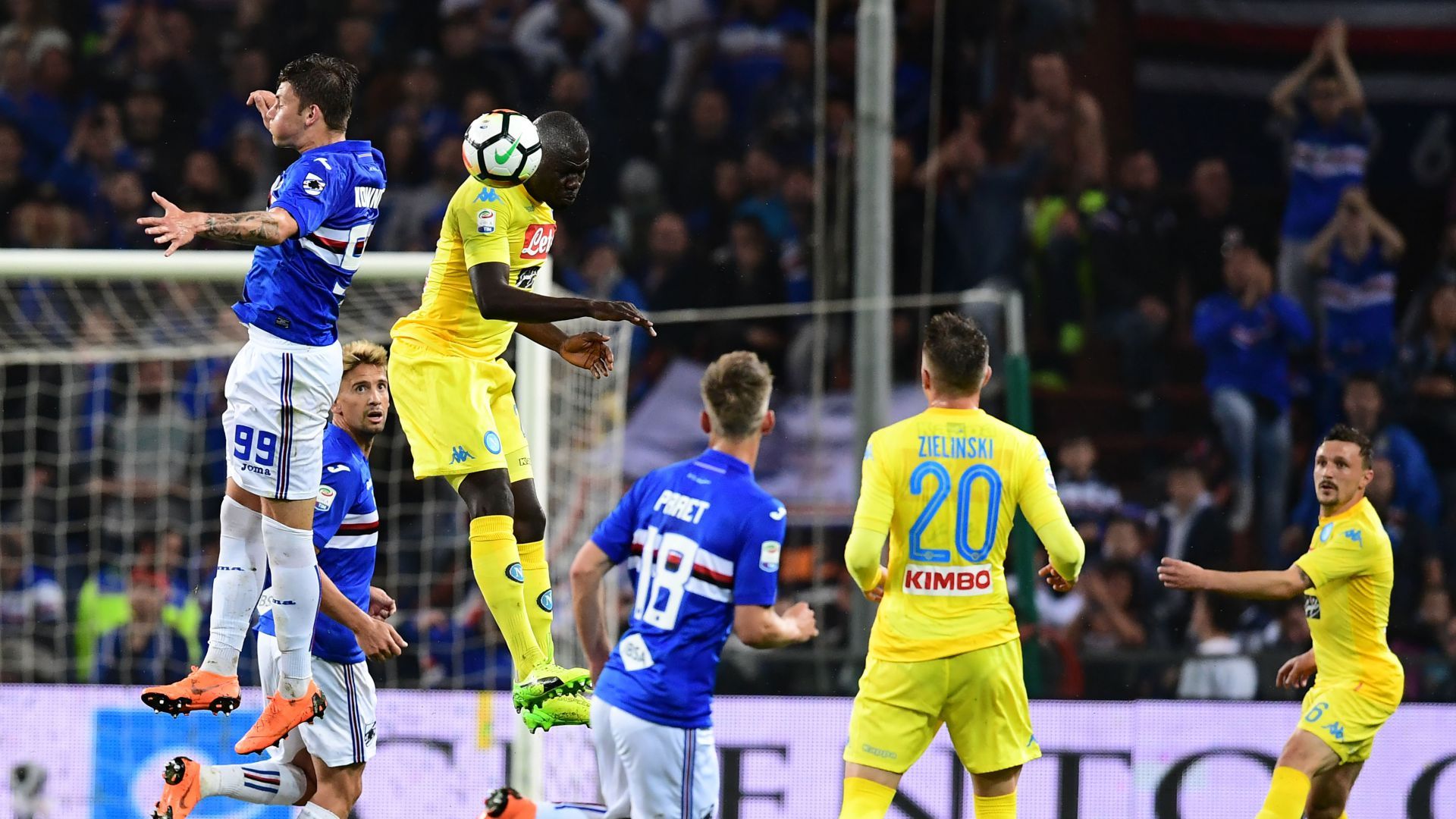 Kalidou Koulibaly Sampdoria Napoli Serie A