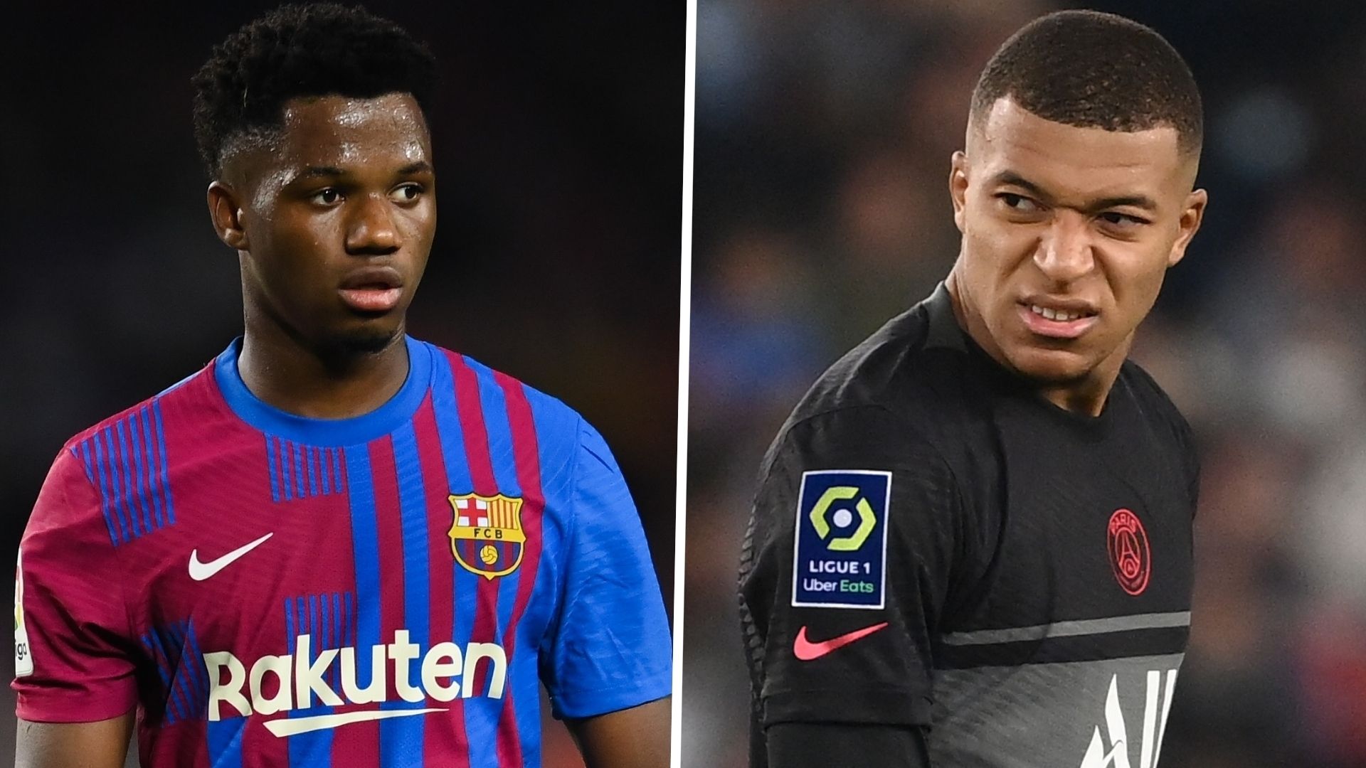 Ansu Fati & Kylian Mbappe
