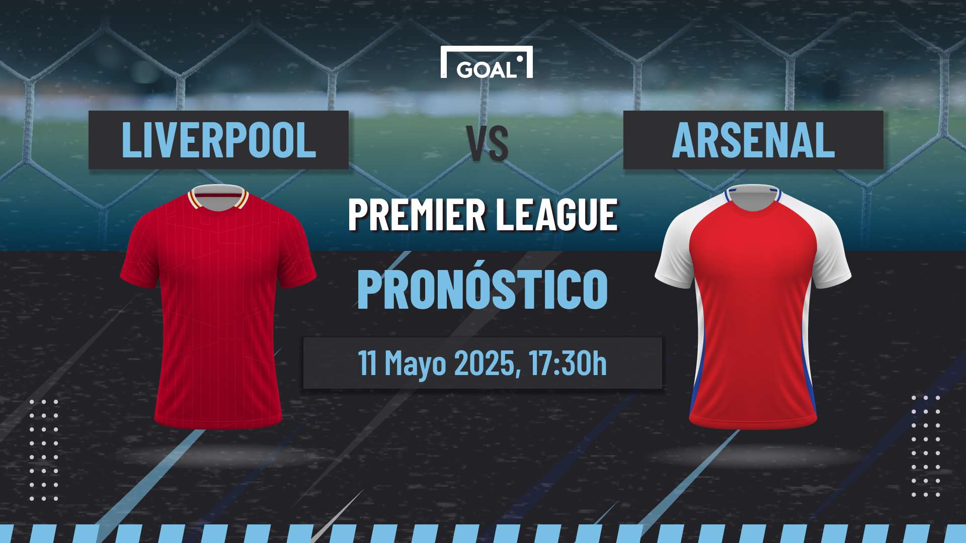 Liverpool vs Arsenal Pronóstico y Apuestas Premier League | 11/05/2025