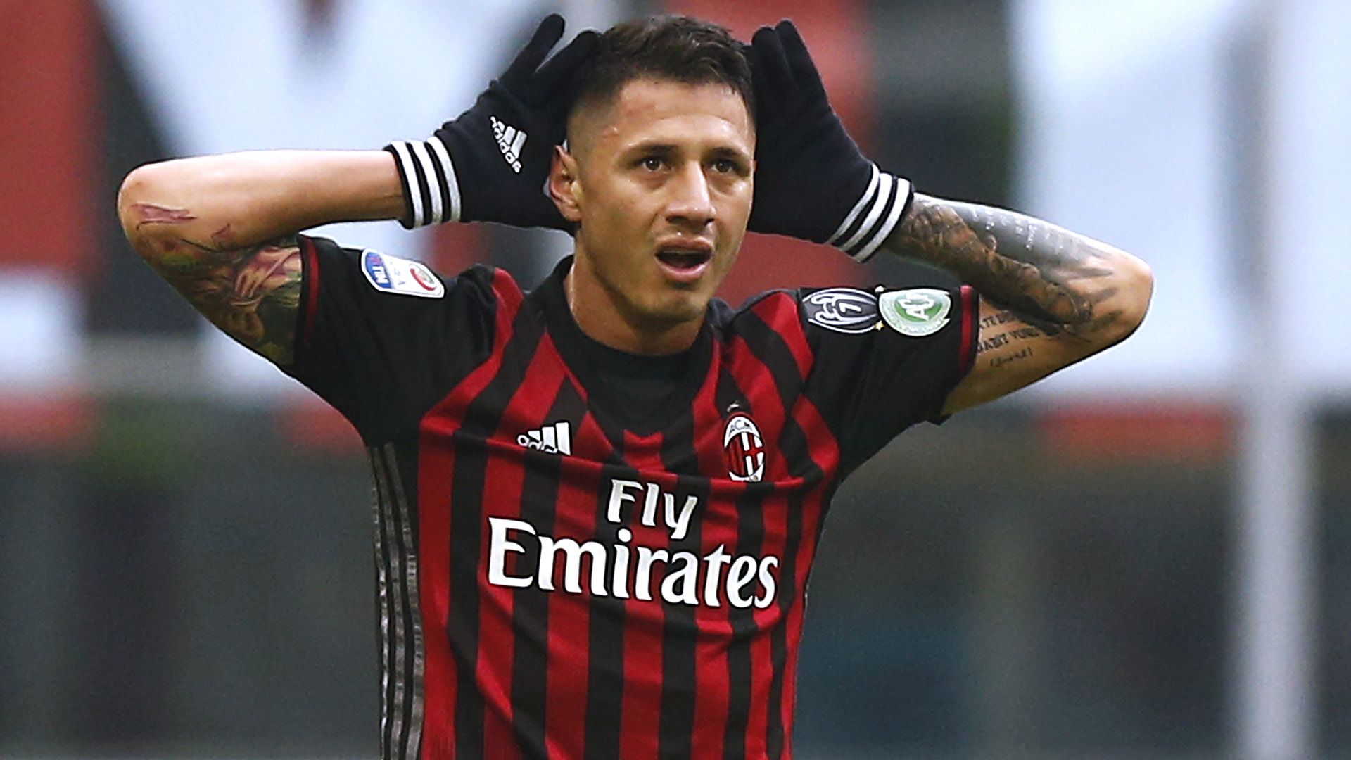 Gianluca Lapadula Milan Crotone Serie A