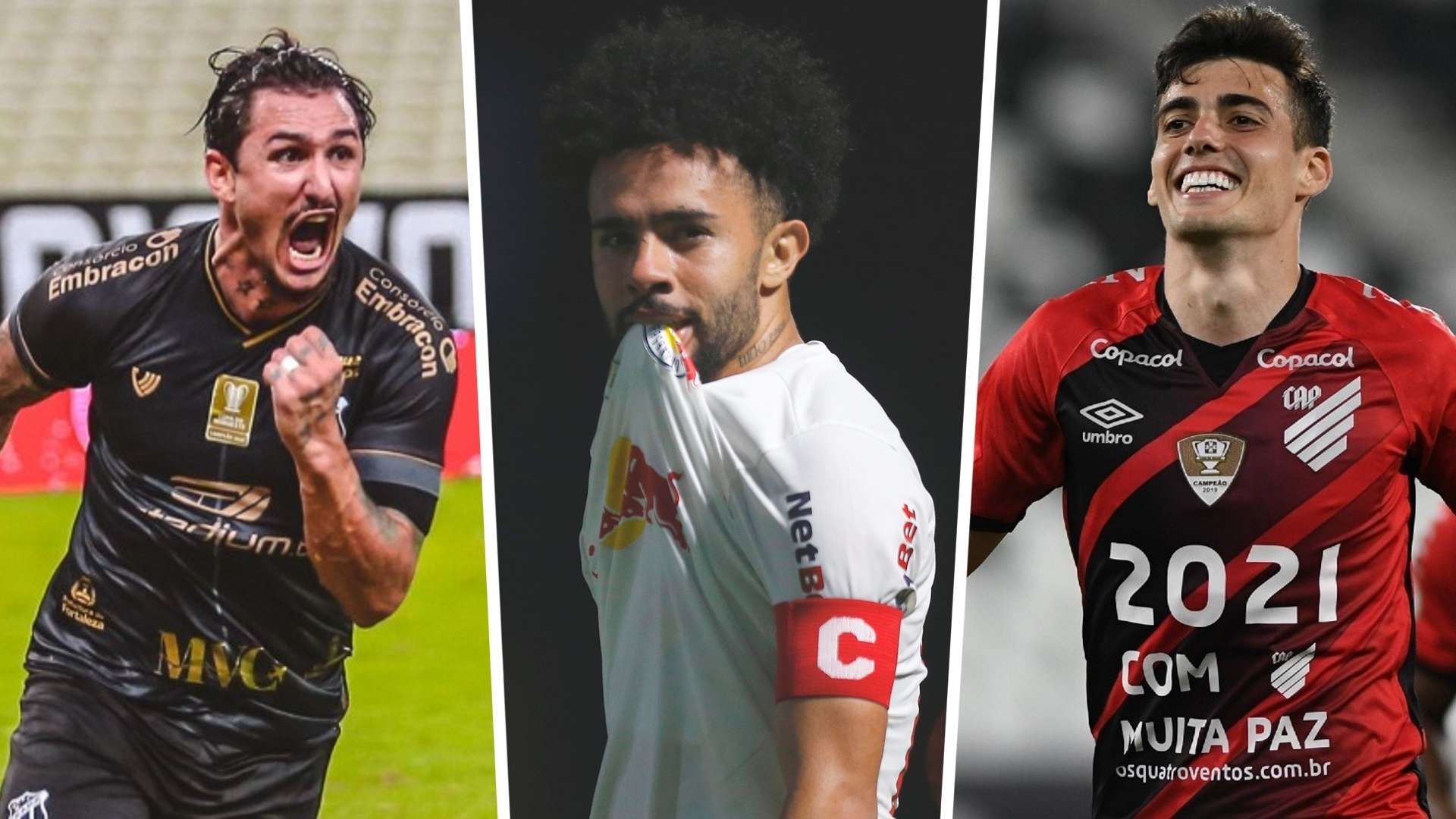 Vina, Ceará, Claudinho, Red Bull Bragantino, Leo Cittadini - Sul-Americana 2021