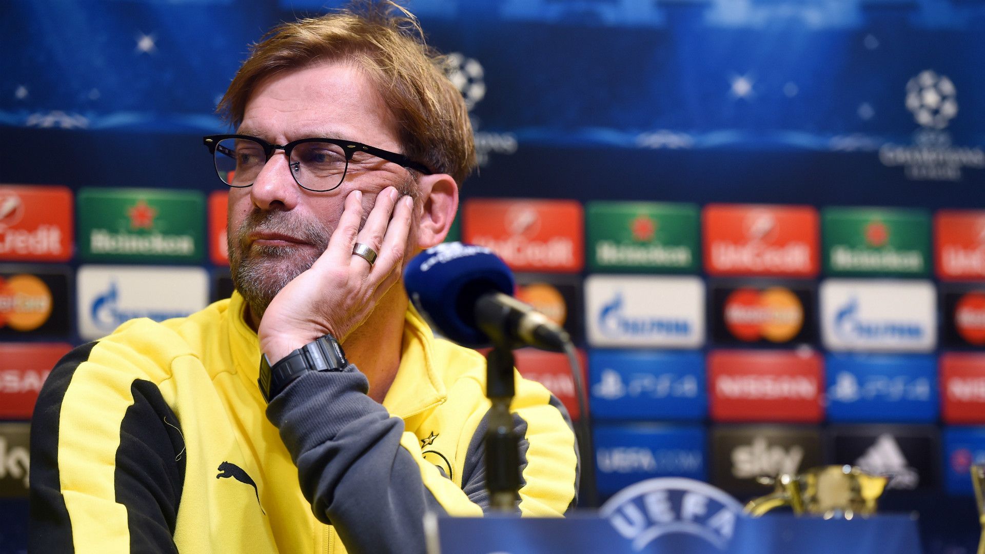 Jurgen Klopp Dortmund Champions League December 08 2014