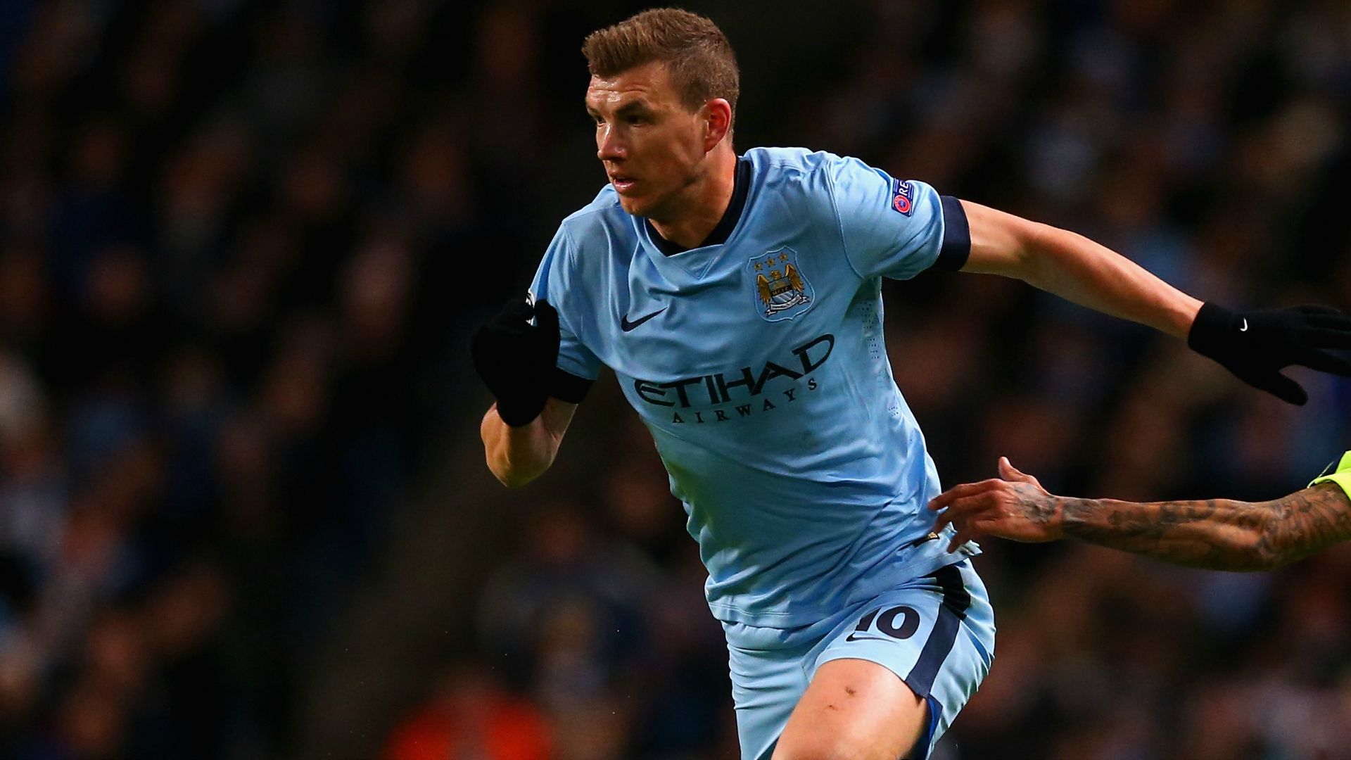 Edin Dzeko Manchester City