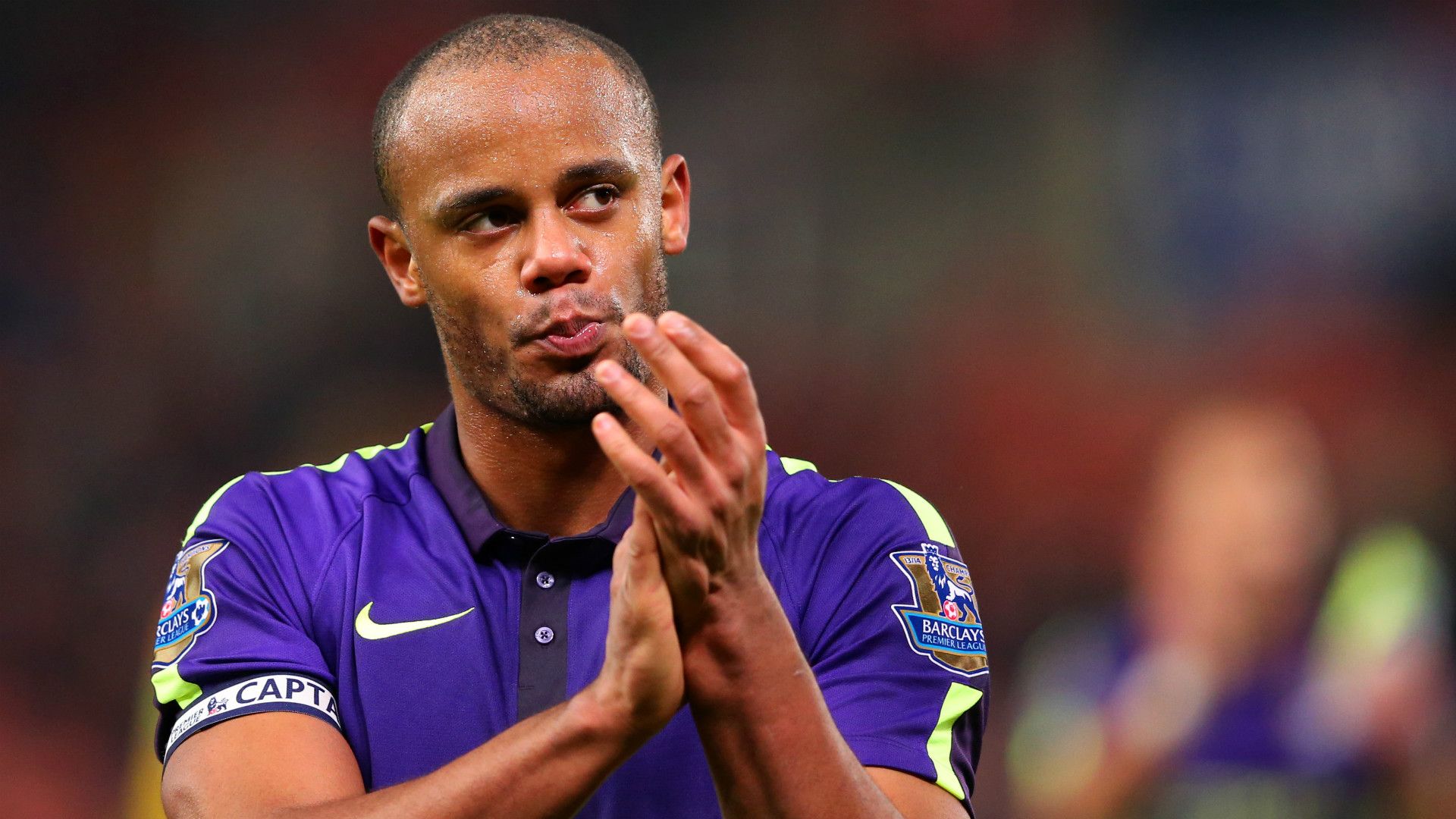 Vincent Kompany Manchester City Premier League 11022015