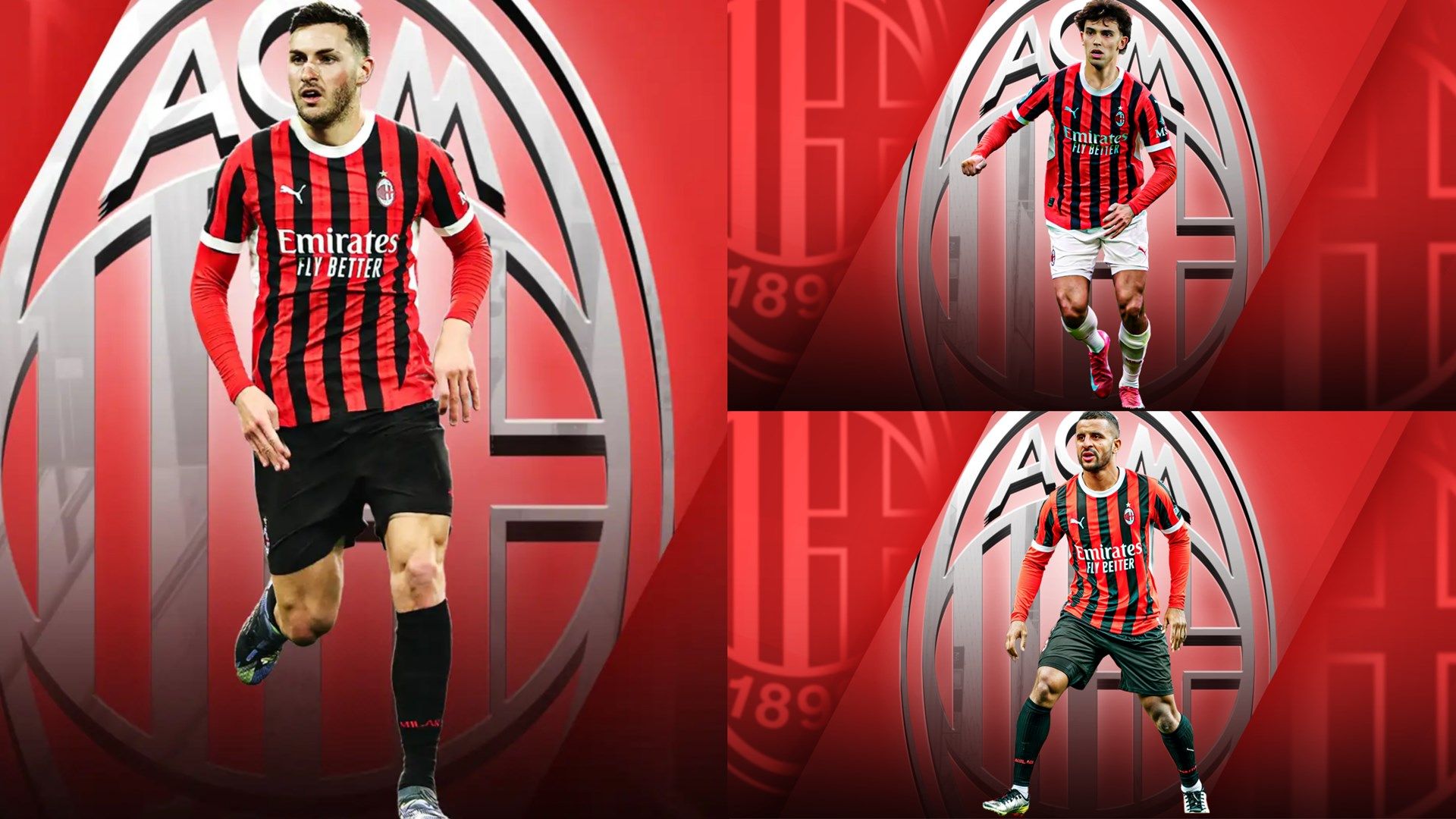 Gimenez Joao Felix Walker Milan