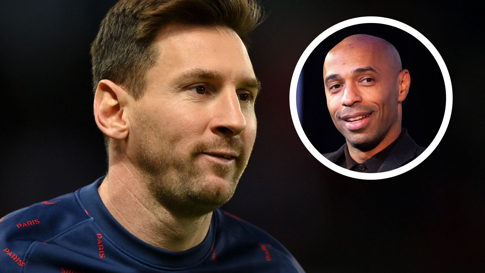 Thierry Henry Lionel Messi