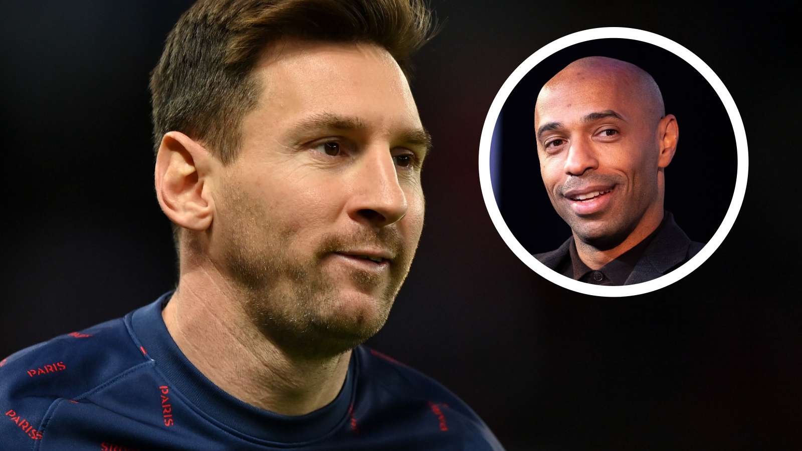 Thierry Henry Lionel Messi