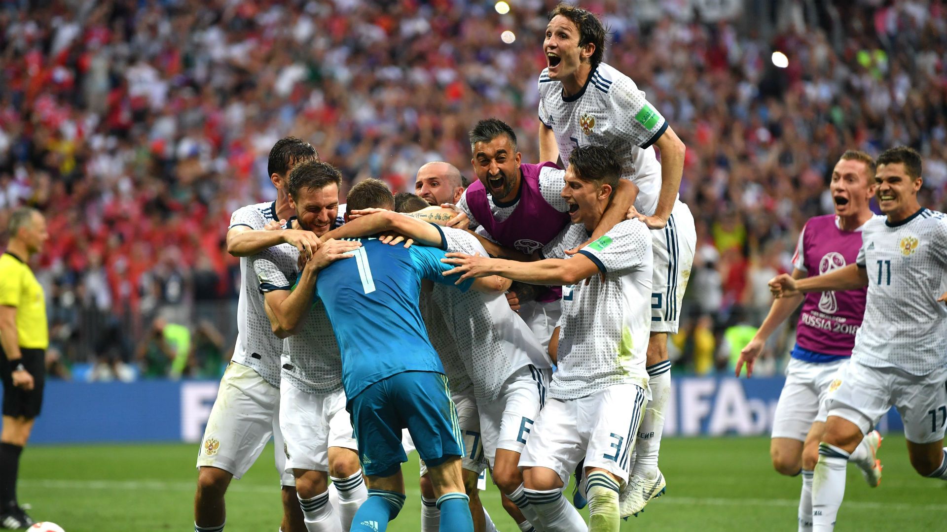 Russia Spain World Cup 2018