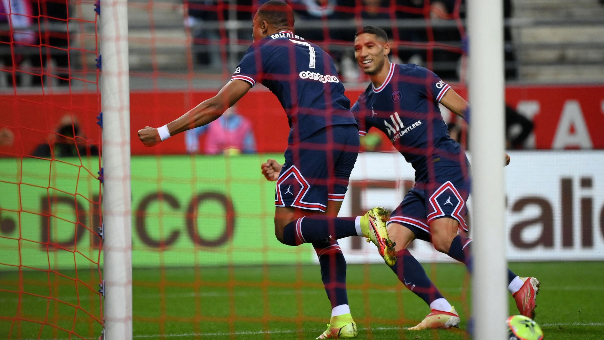 Kylian Mbappe Reims PSG Ligue 1 29082021