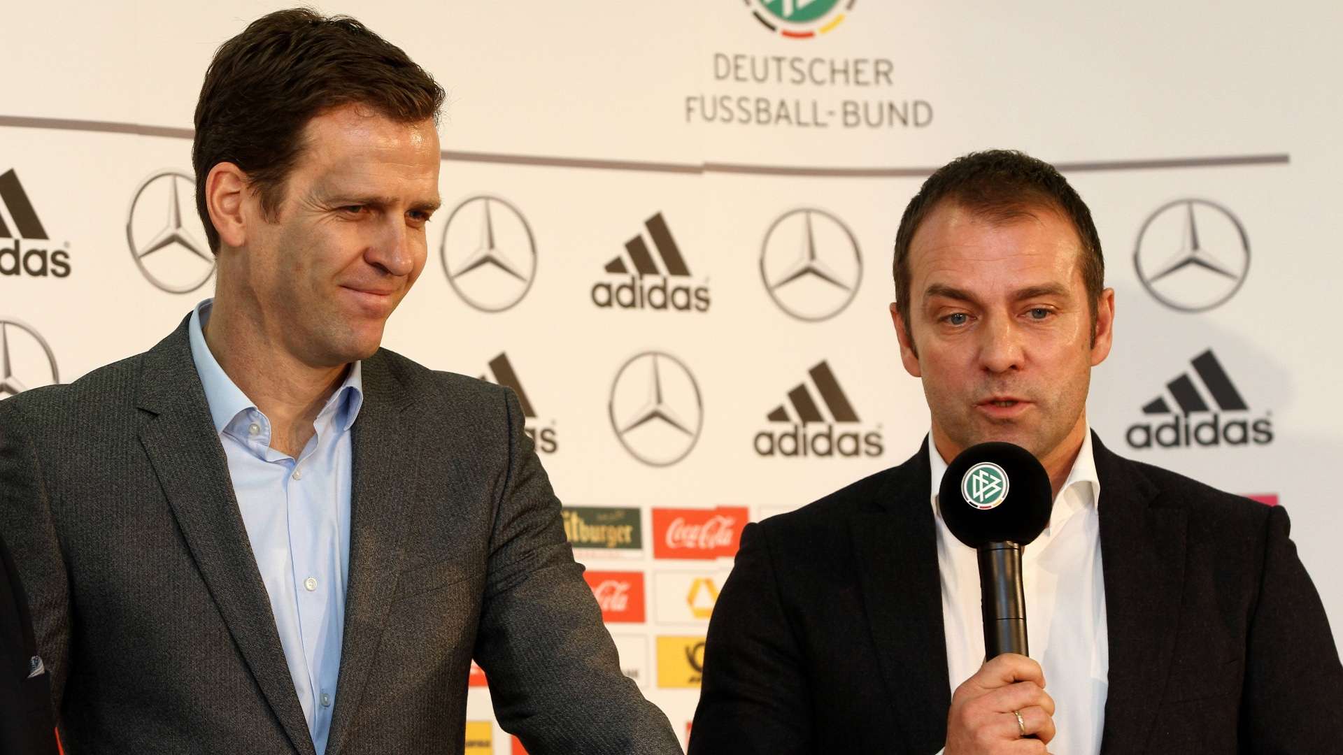 ONLY GERMANY Oliver Bierhoff Hansi Flick 2016